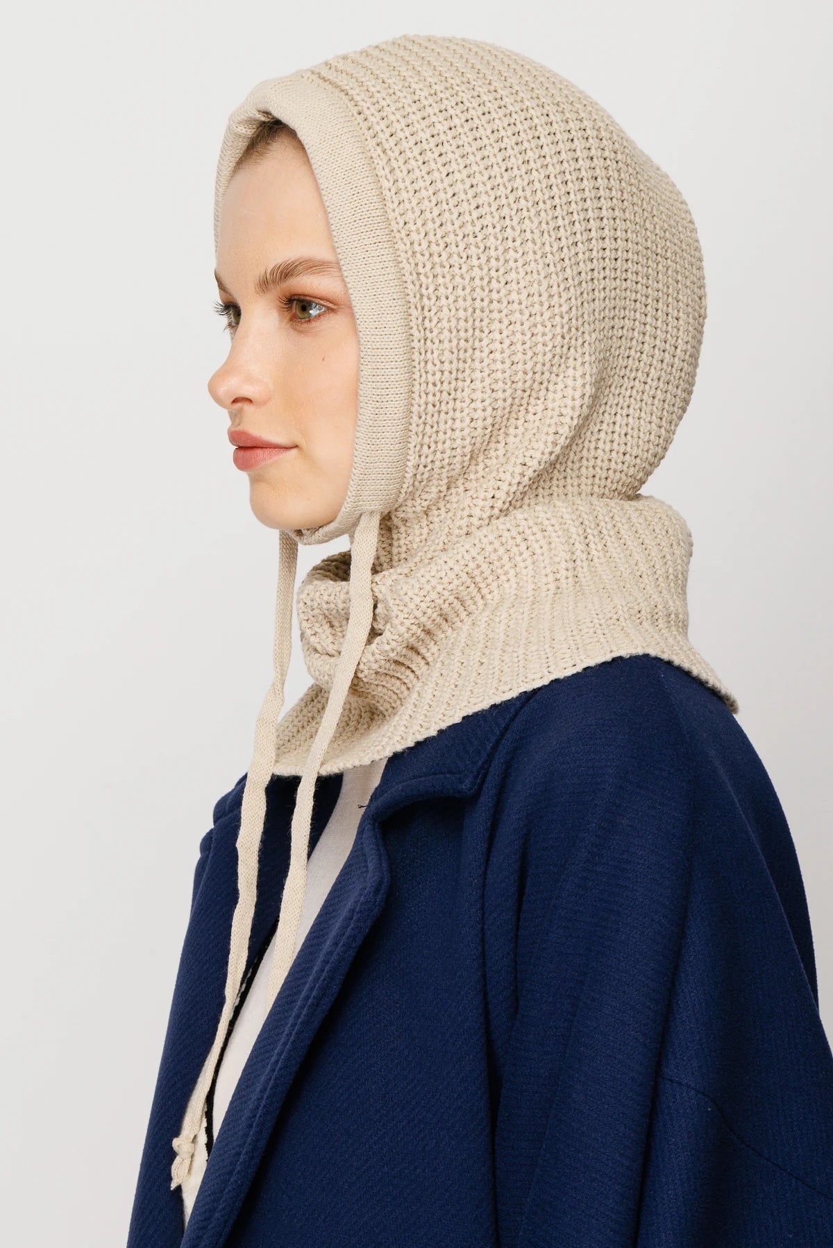 Balaclava Triko Başlık