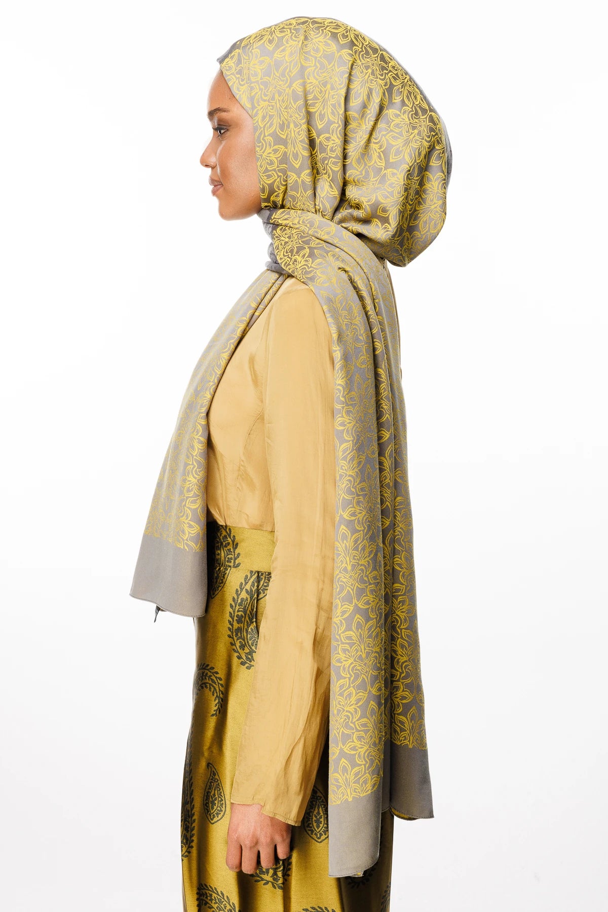 Nora Desen Çift Taraflı Şal