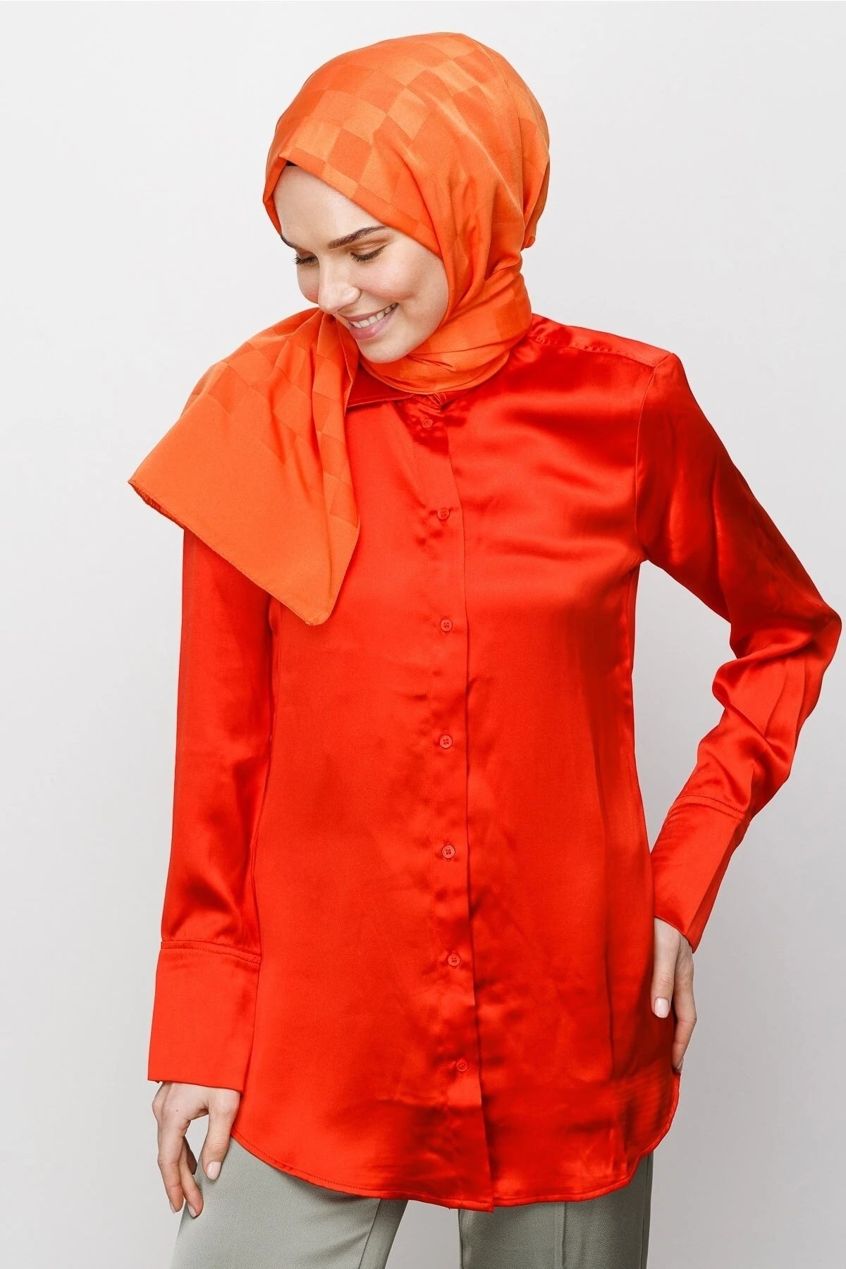 Dama Desen İpeksi Jakar Şal