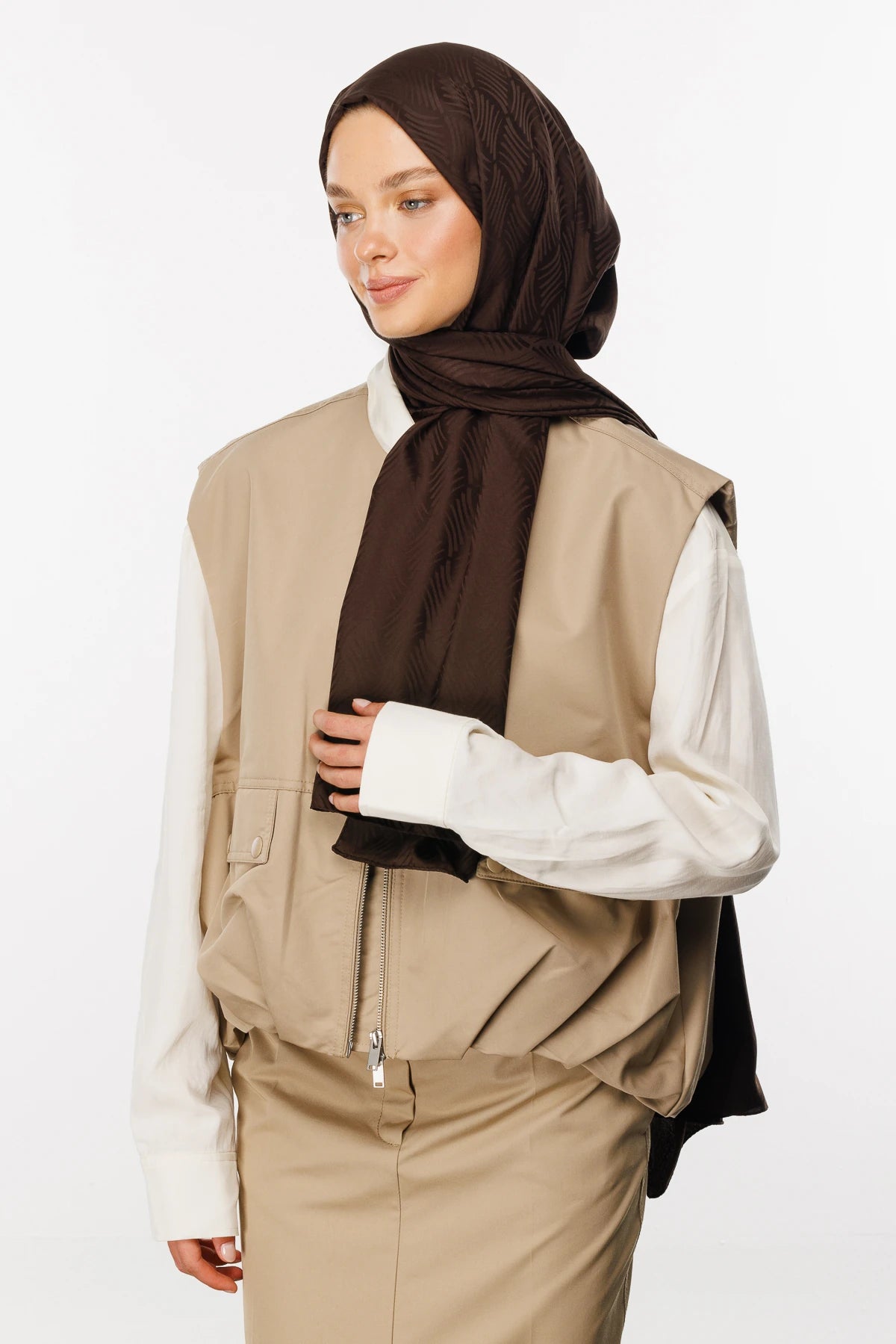 Aura Desen İpeksi Jakar Şal