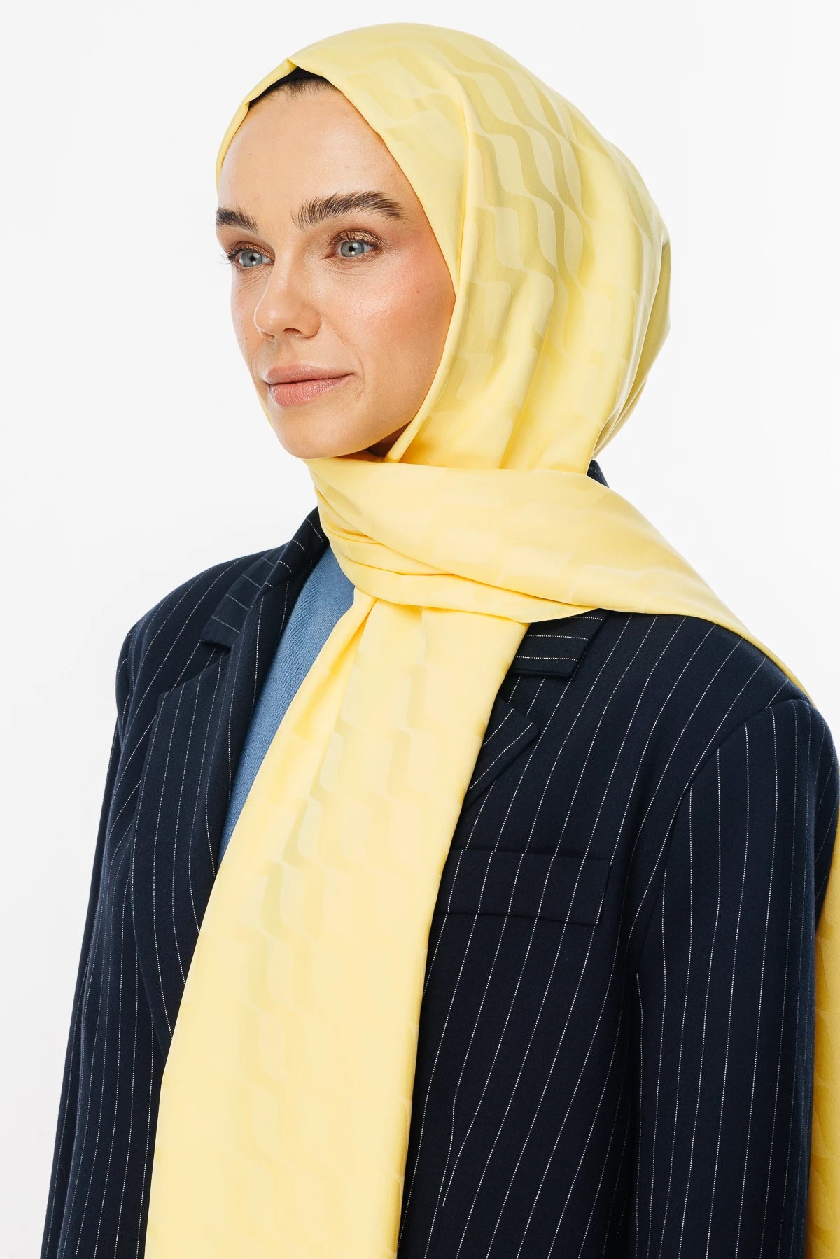 Dalga Desen İpeksi Jakar Şal