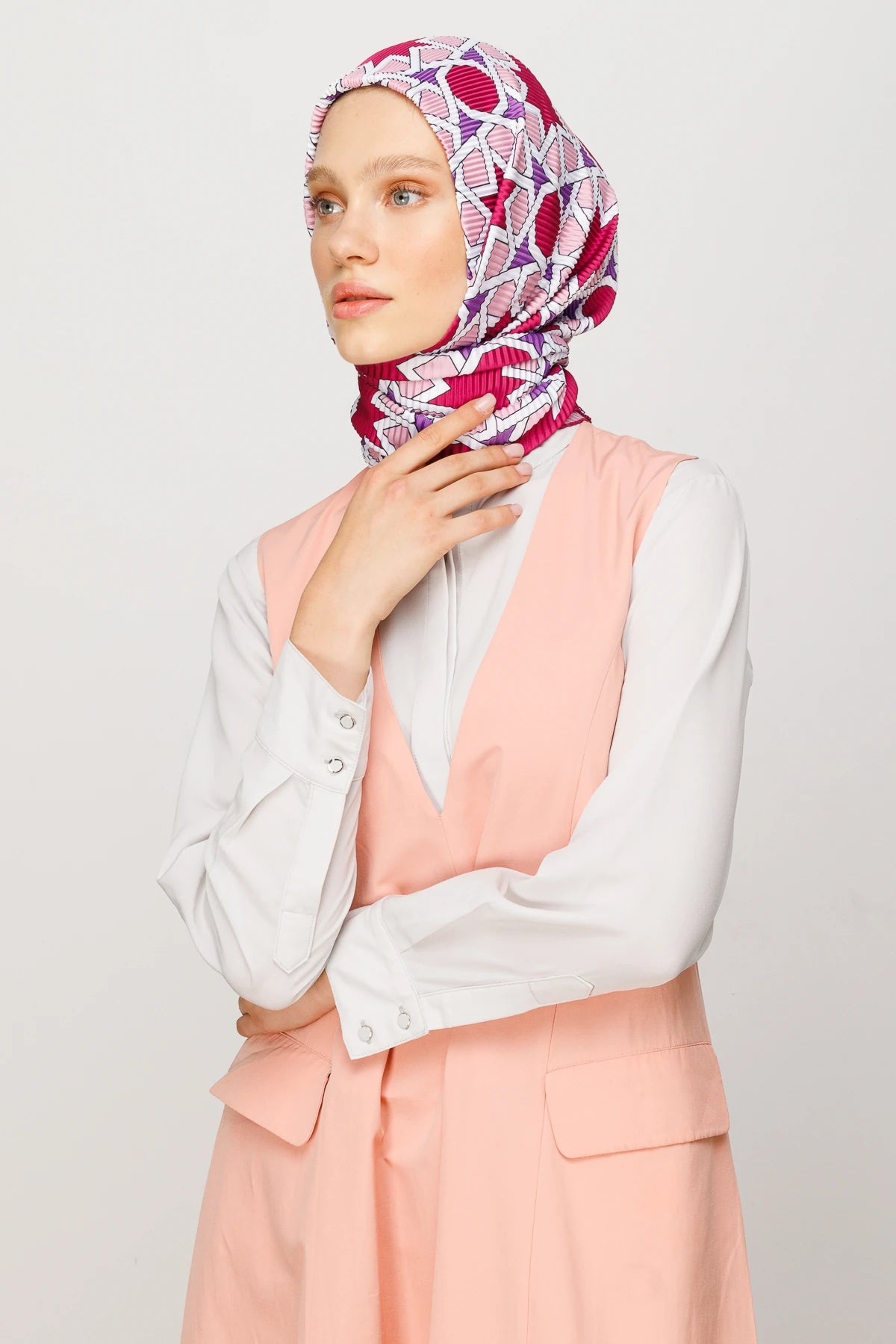 Şira Desen Pilise Eşarp