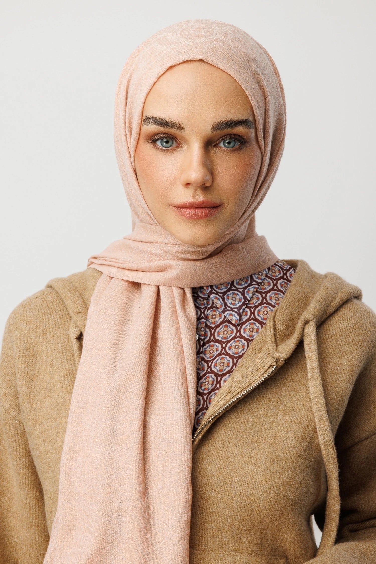 Rumi Desen Yün Kaşmir Şal