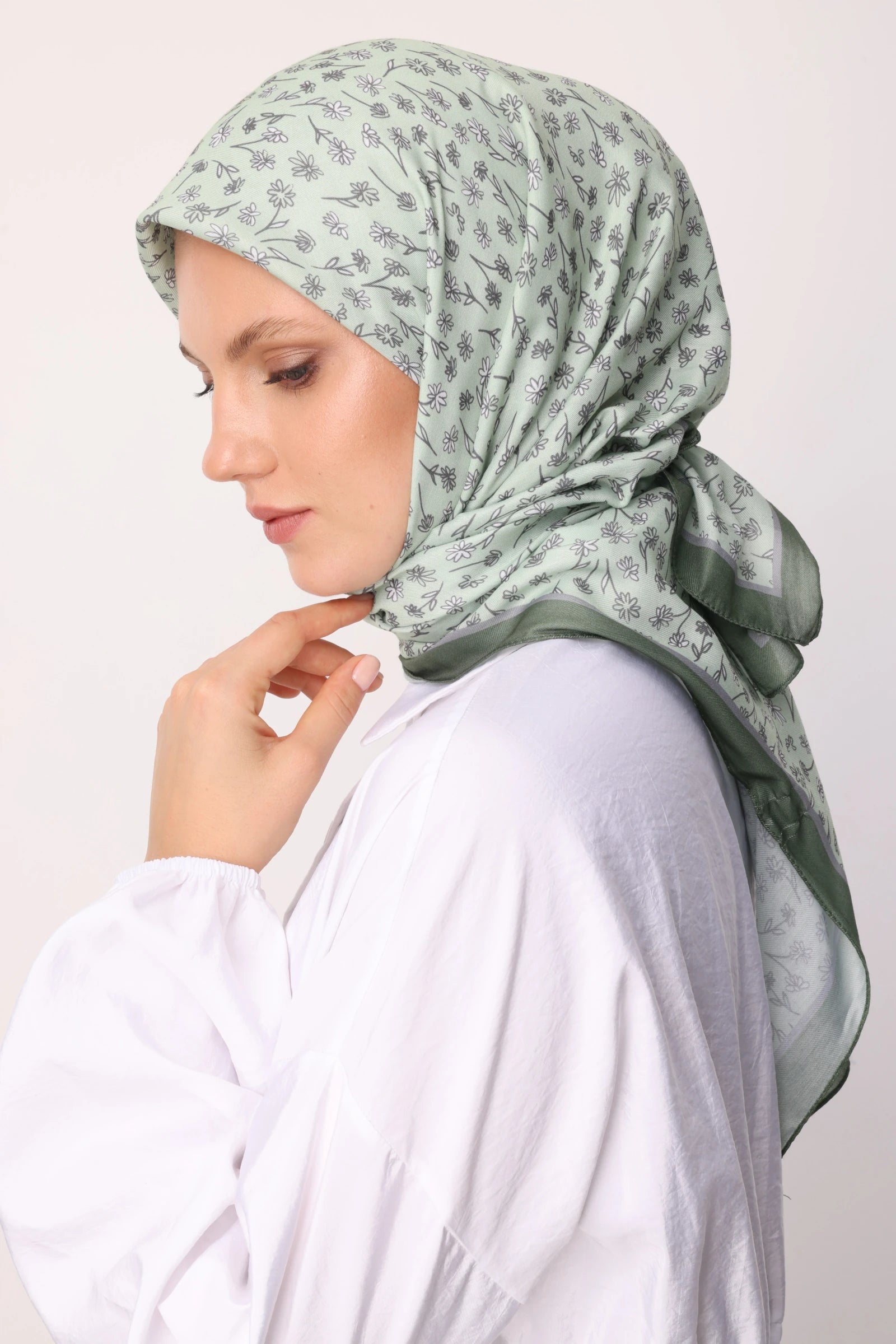 Minor Desen Pamuk Eşarp