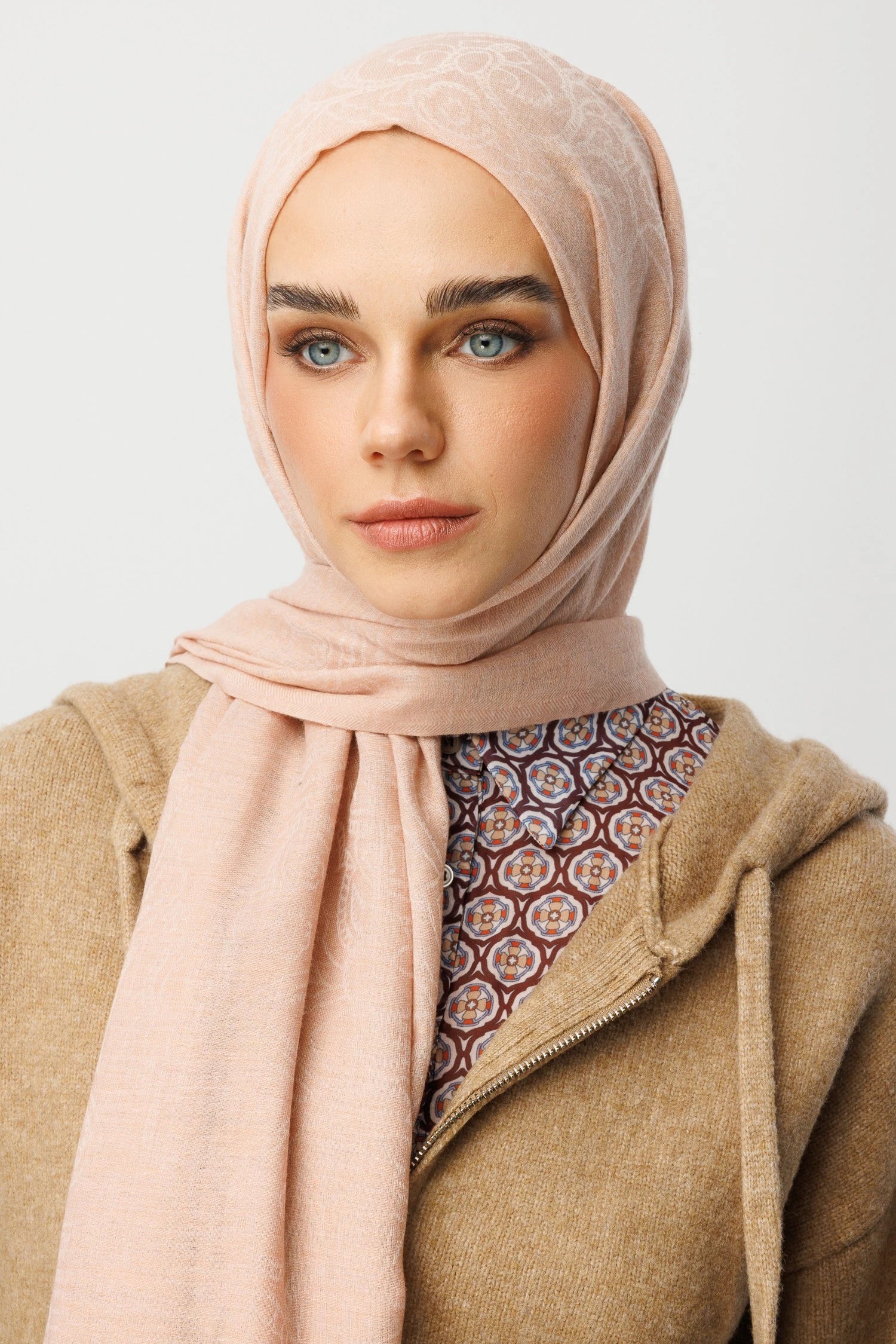 Rumi Desen Yün Kaşmir Şal