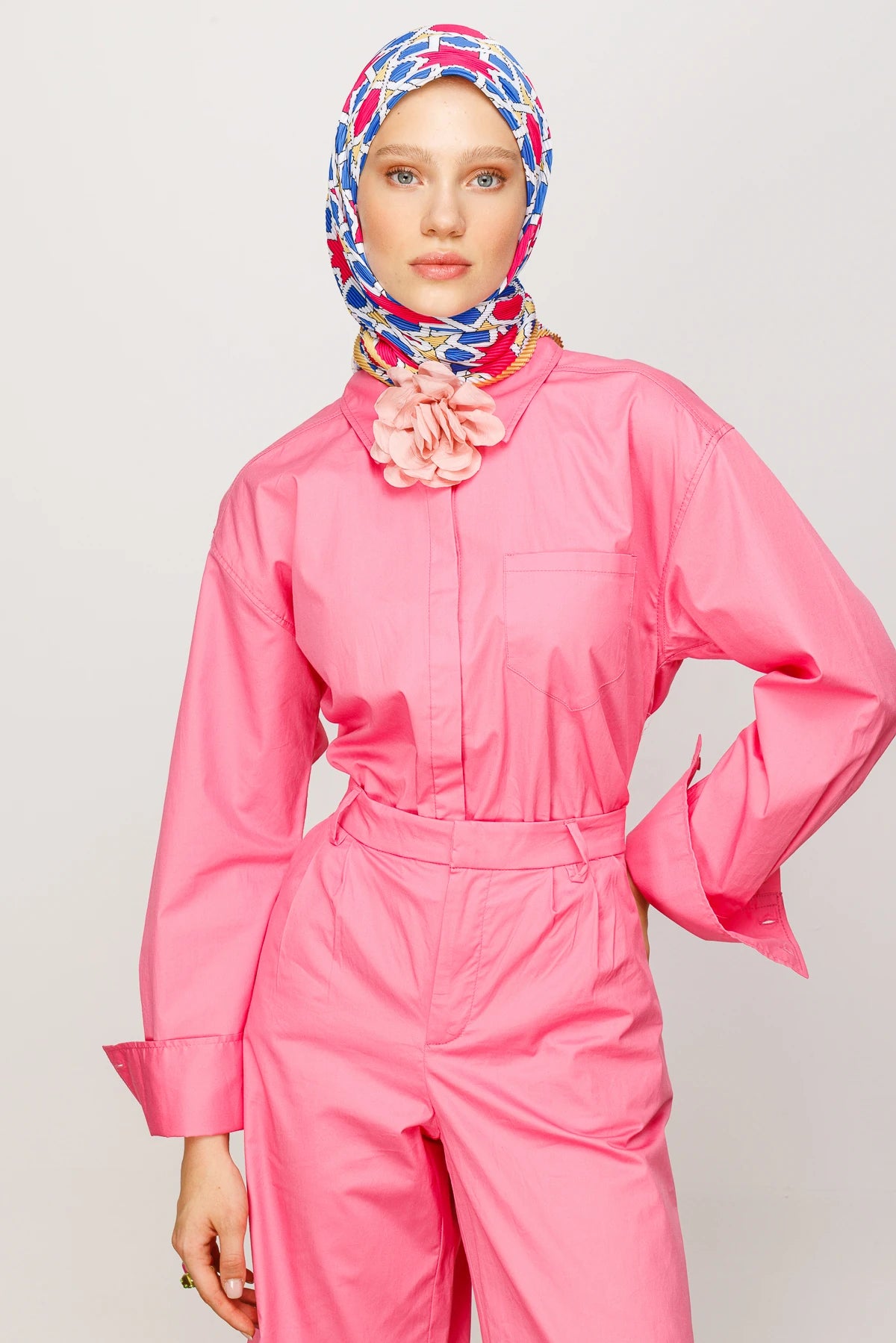 Şira Desen Pilise Eşarp