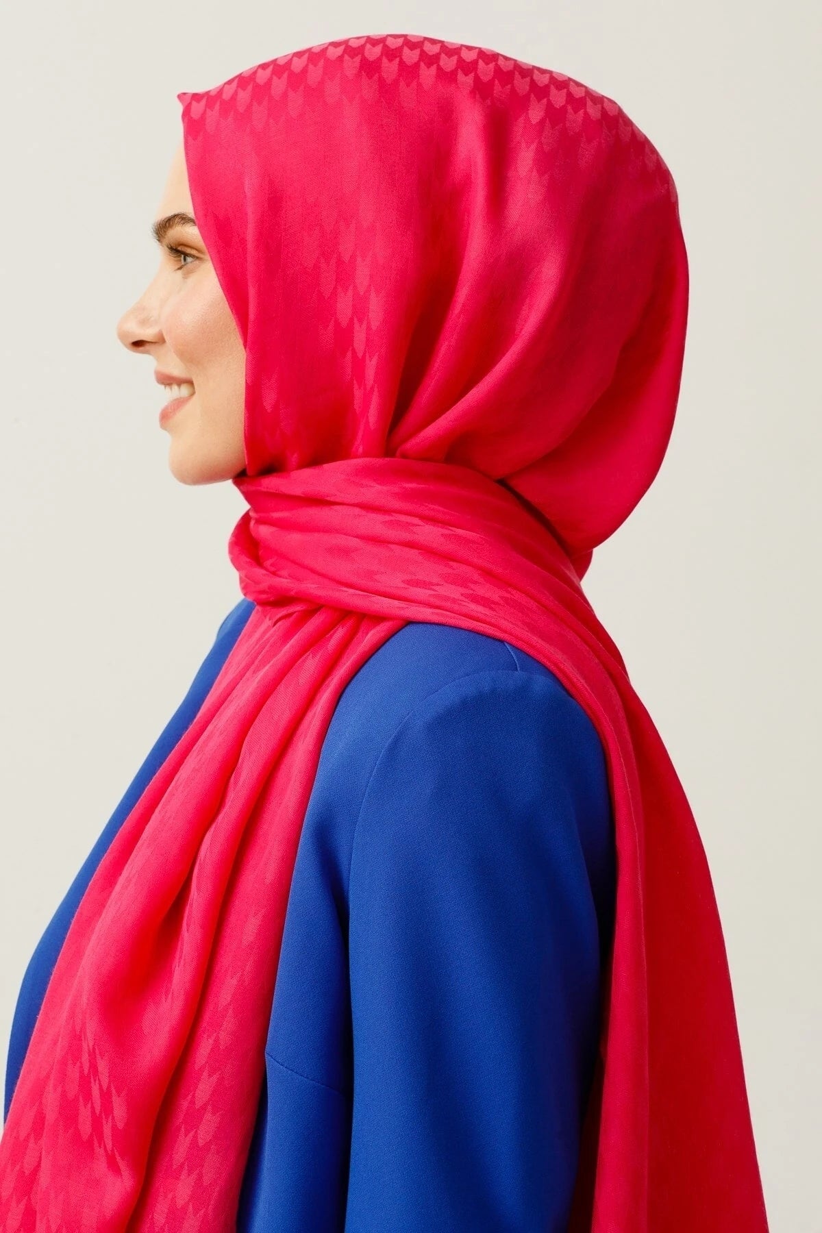 Kırlangıç Desen Pamuk Jakar Şal