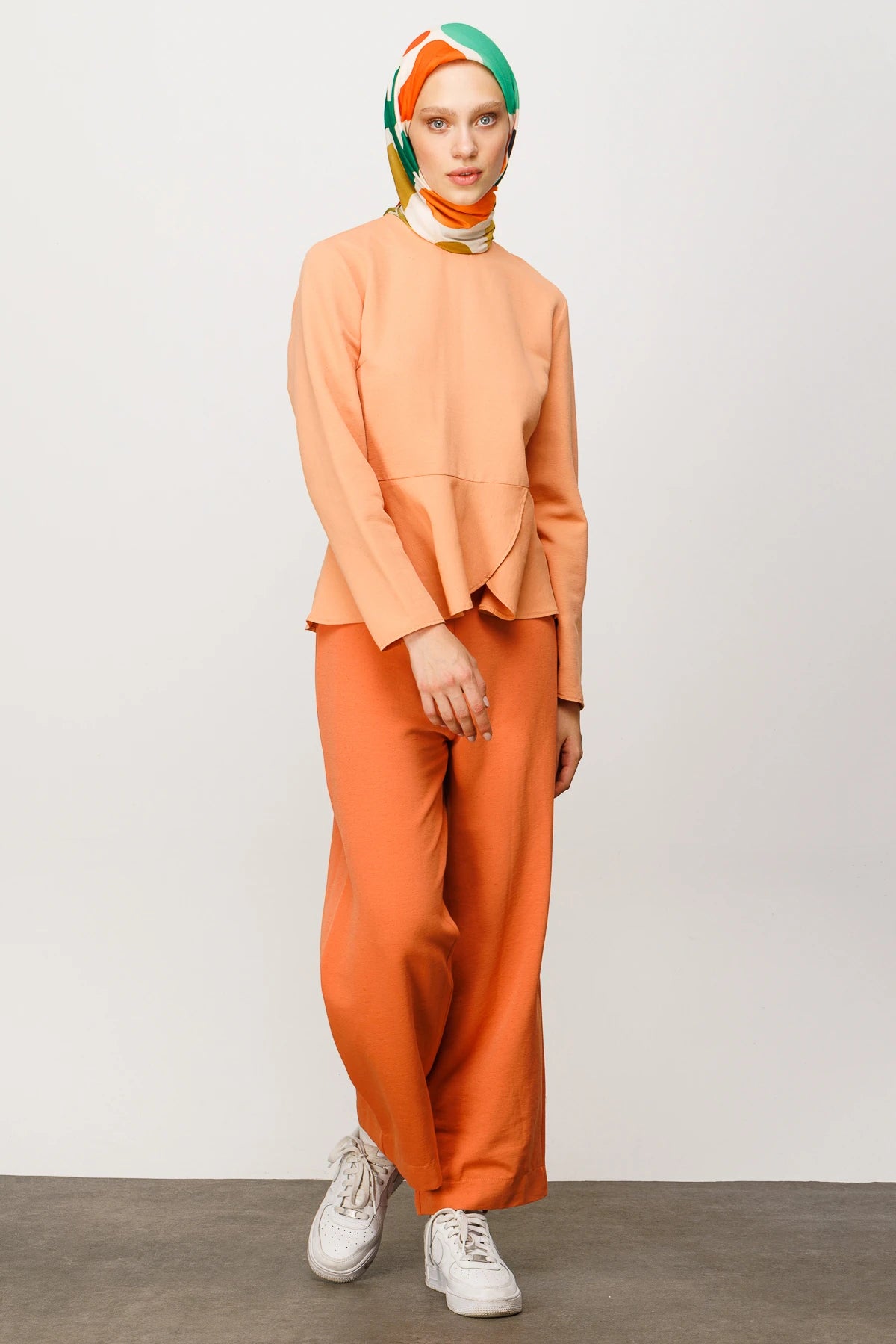 Bloom Desen Dijital Soft Eşarp