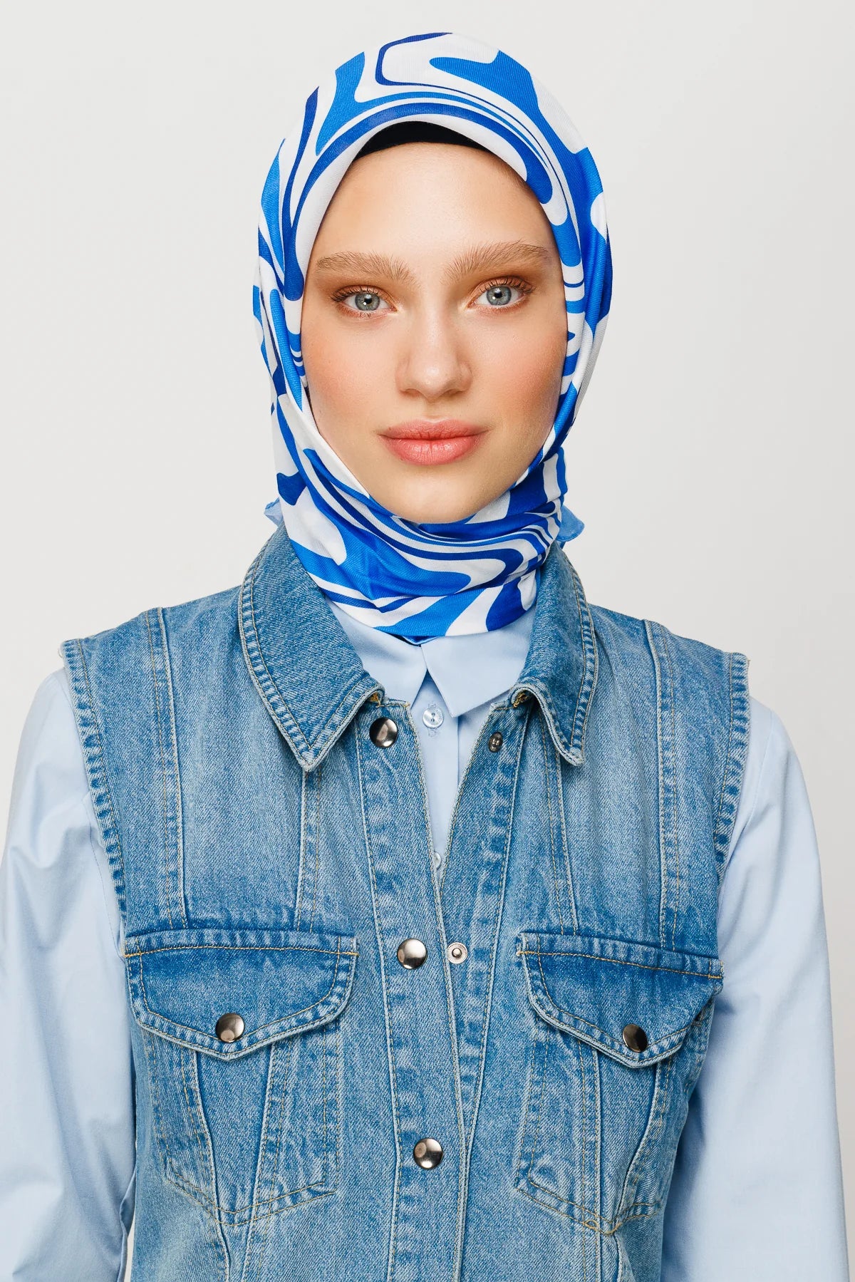 Mira Desen Dijital Soft Eşarp