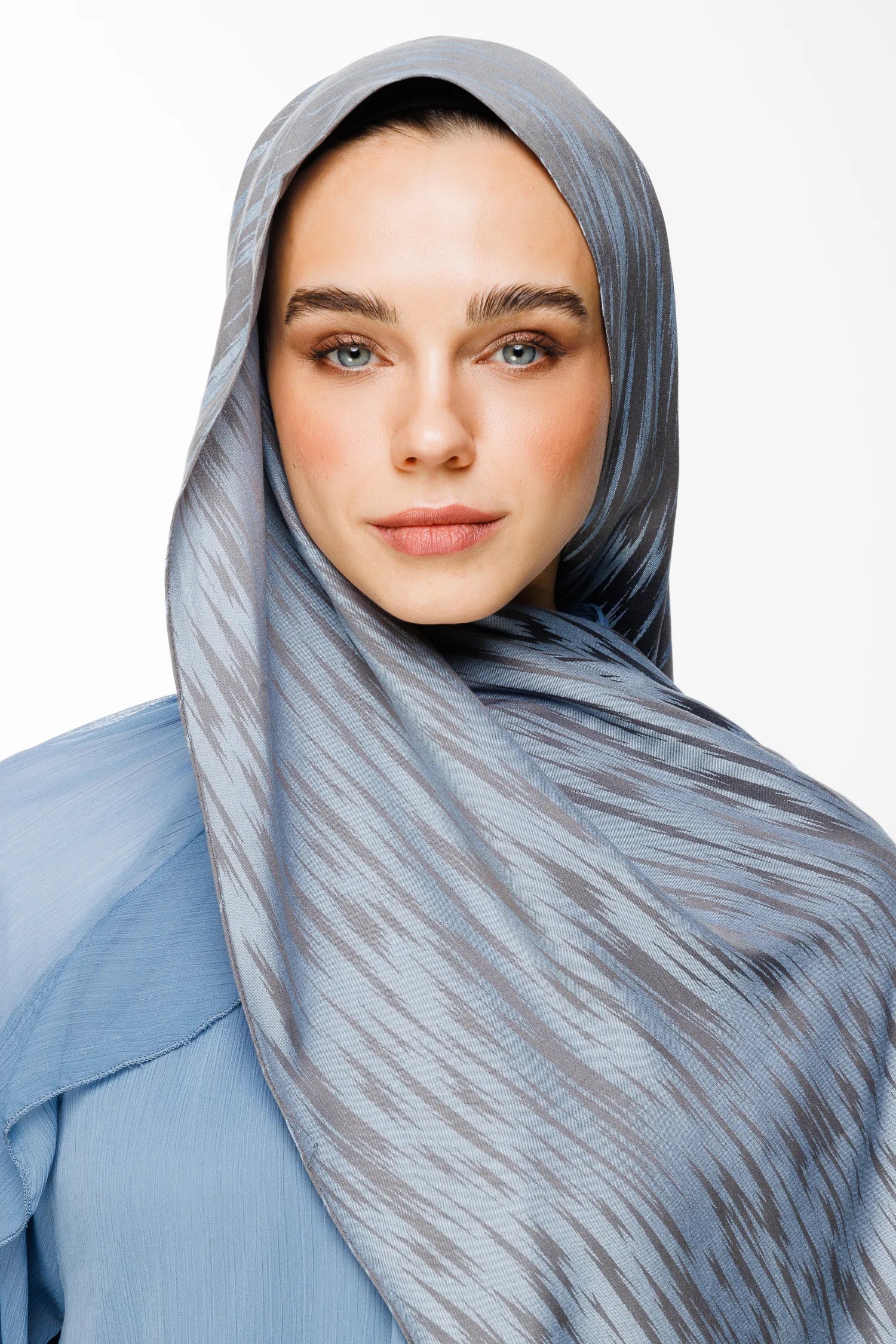 Selis Desen Çift Taraflı Şal