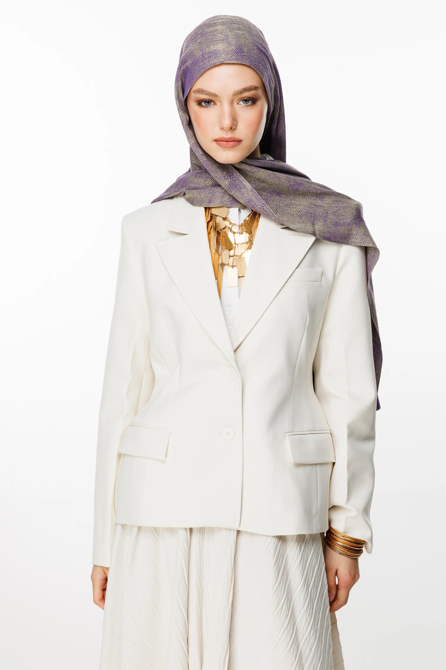 Sahra Desen Çift Taraflı Şal