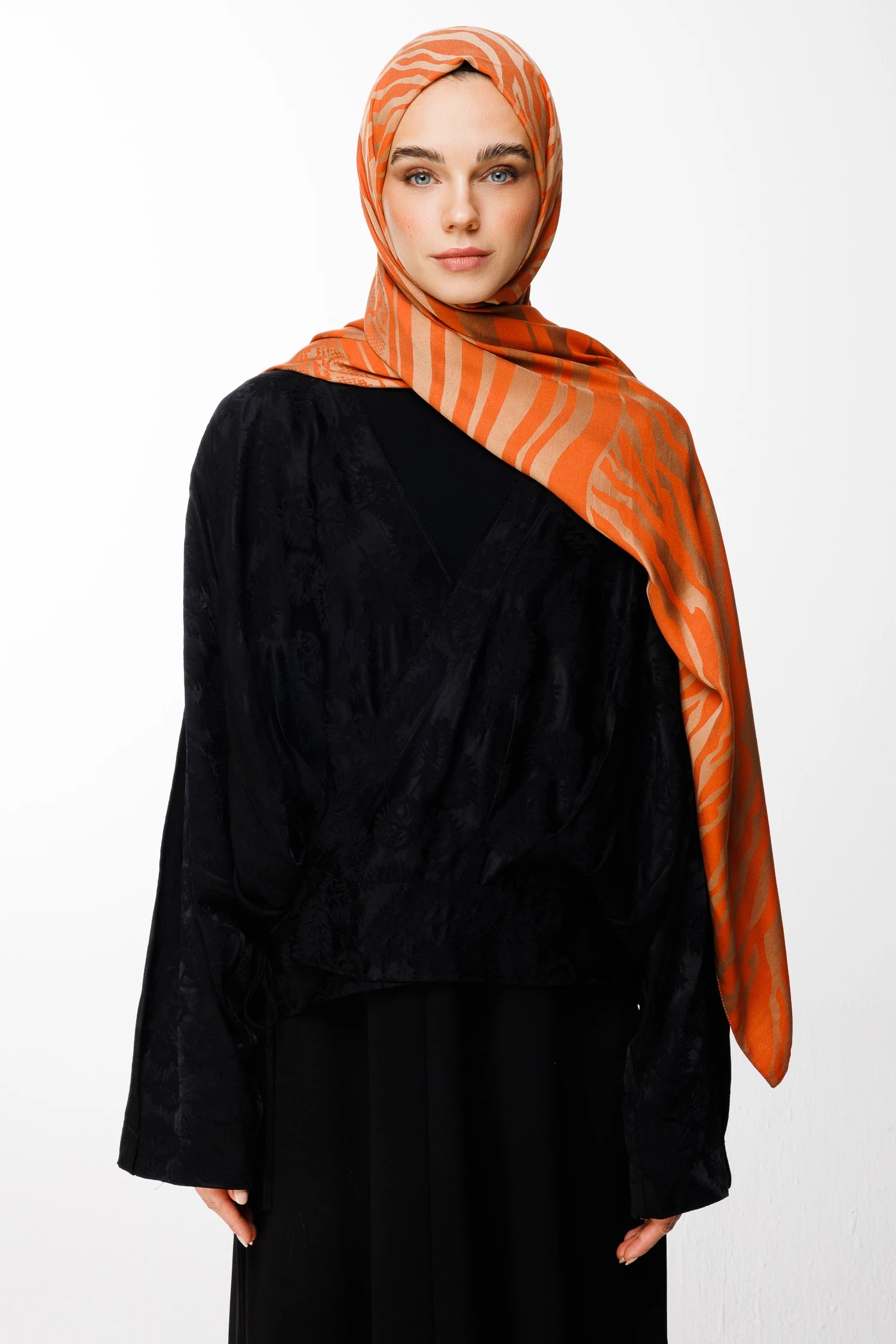 Riad Desen Çift Taraflı Şal