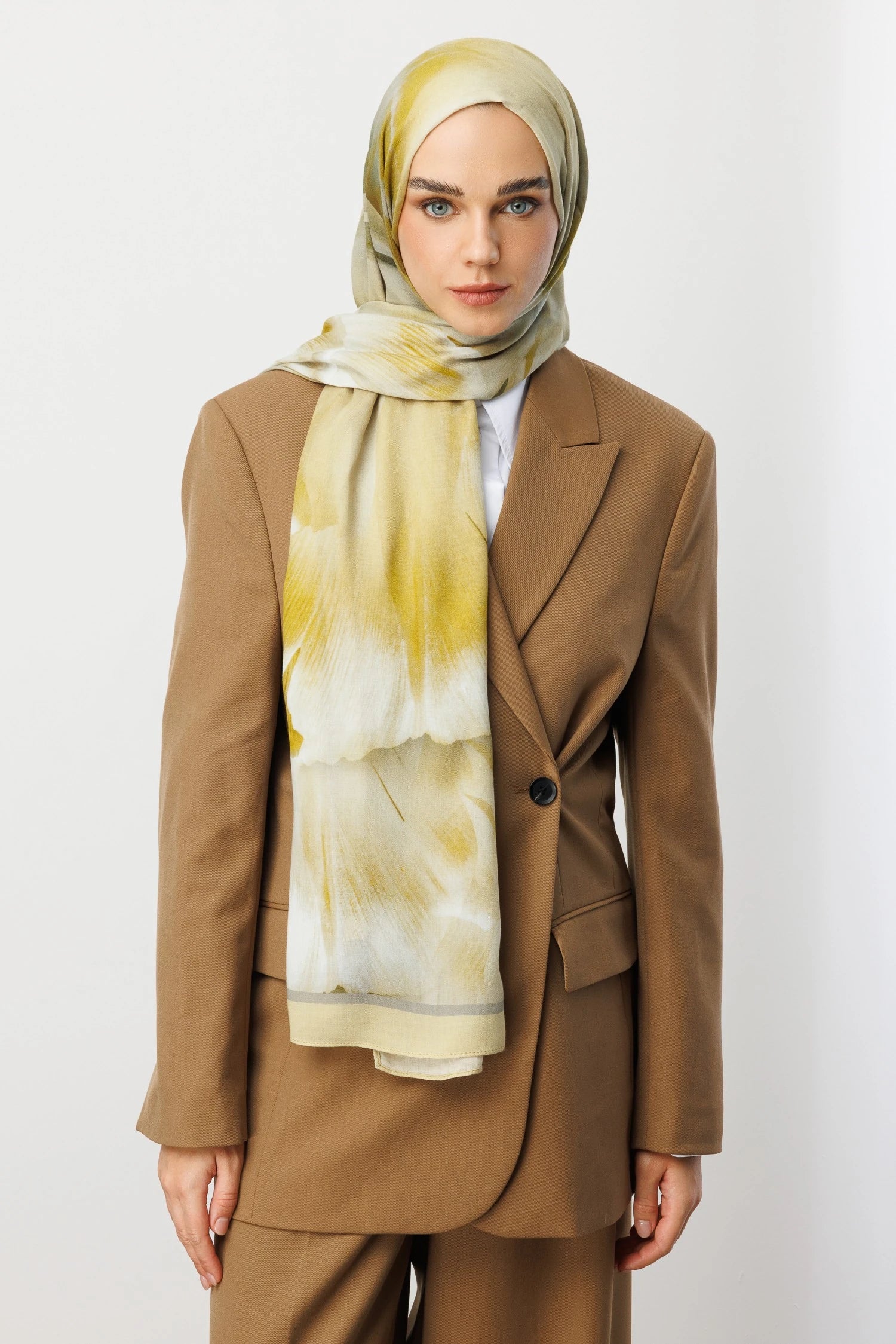 Fleur Desen Rami Şal