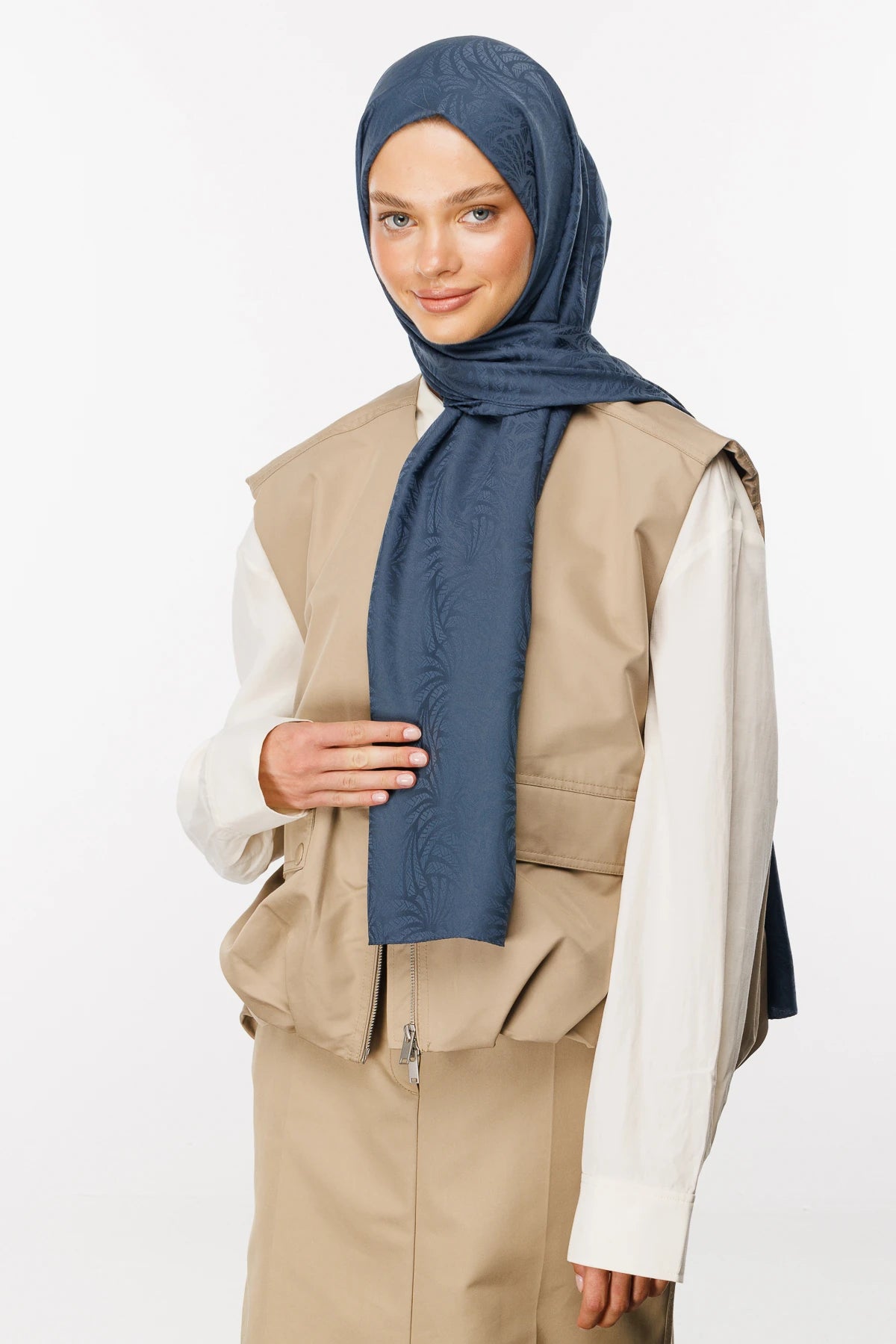 Artemis Desen İpeksi Jakar Şal