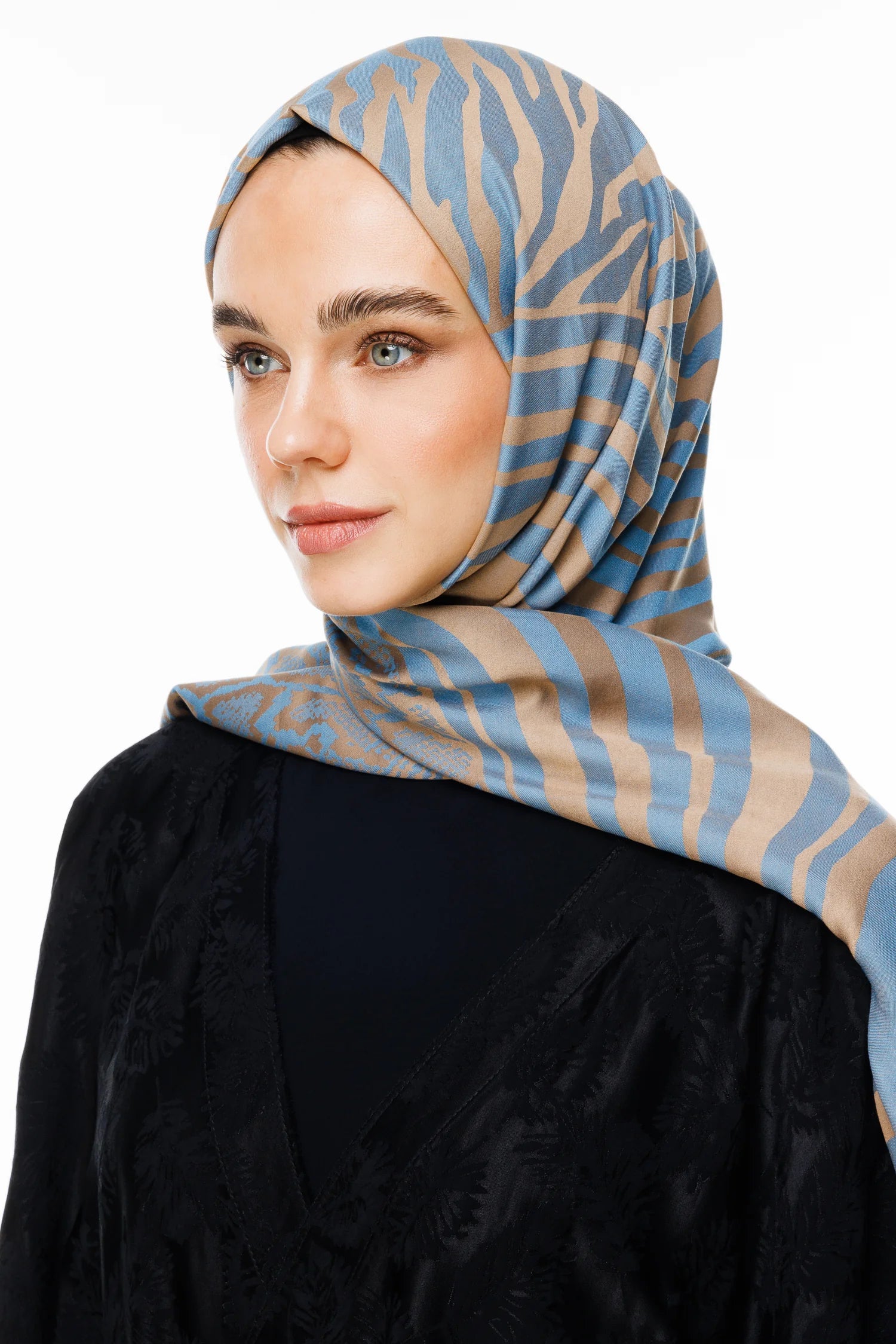 Riad Desen Çift Taraflı Şal