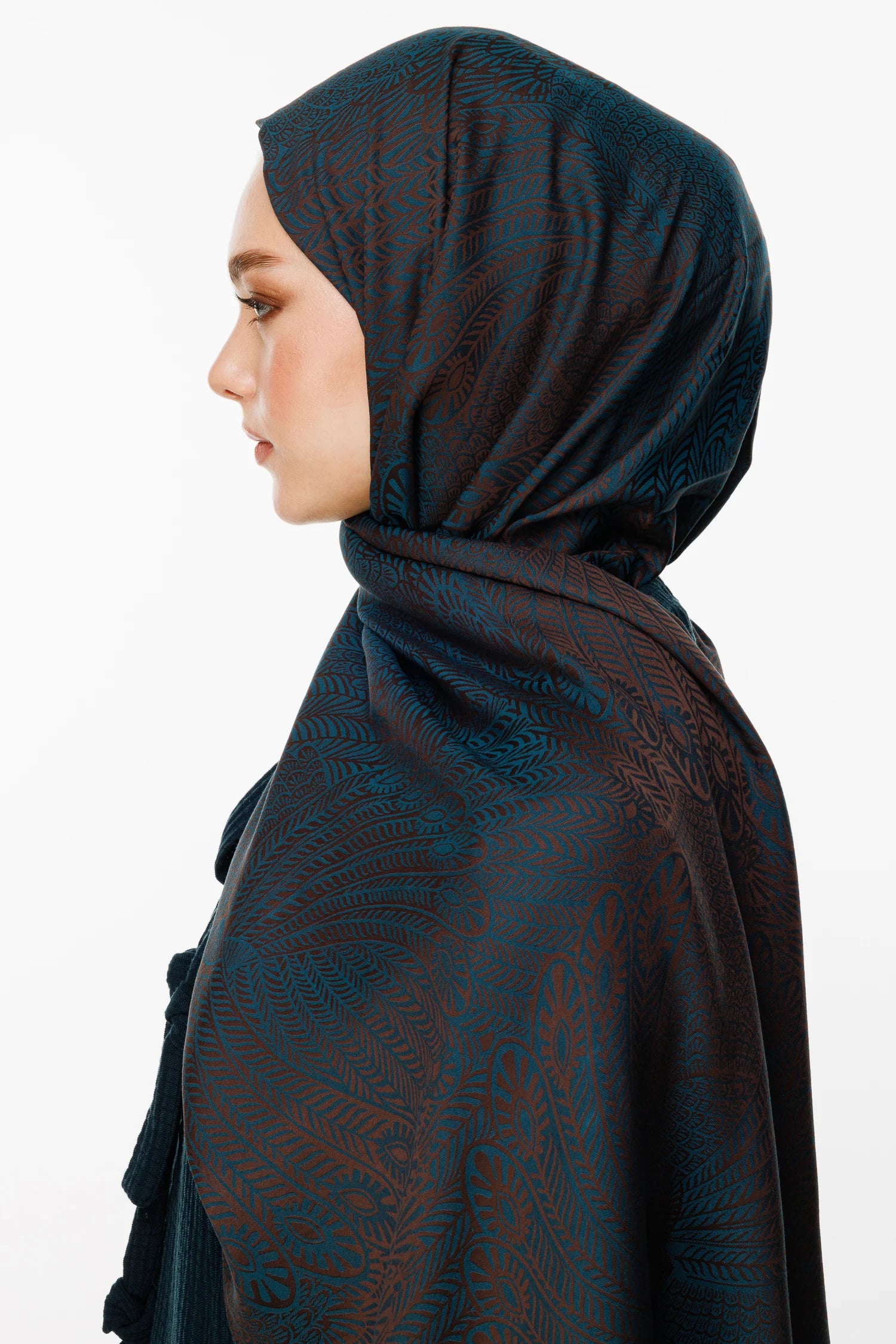 Mayra Desen Çift Taraflı Şal