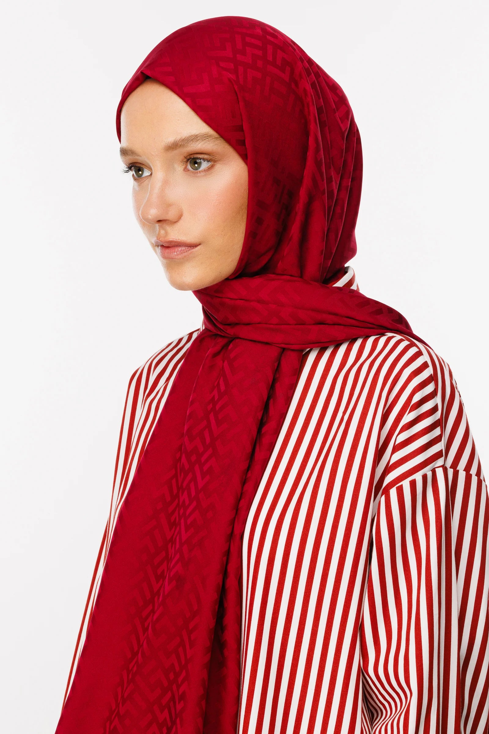 Z Desen İpeksi Jakar Şal