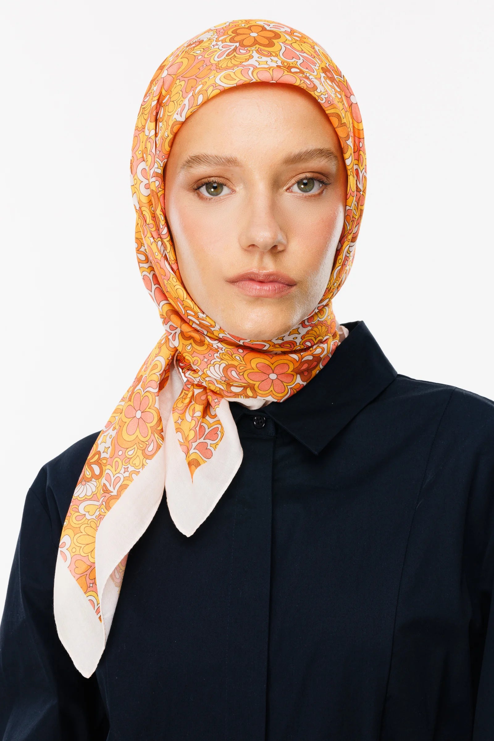 Daisy Desen Dijital Soft Eşarp