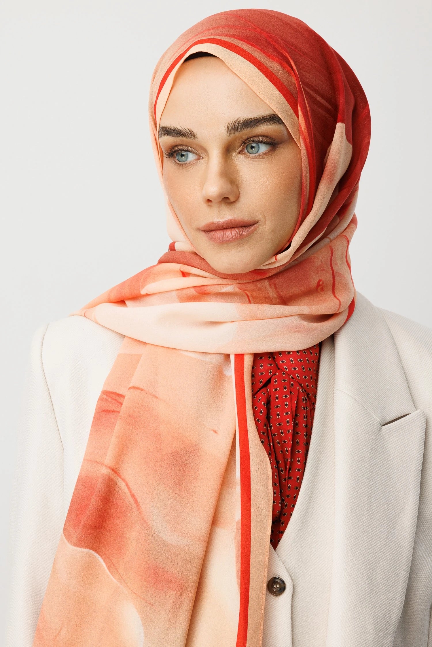 Pure Desen Hebei İpek Şal