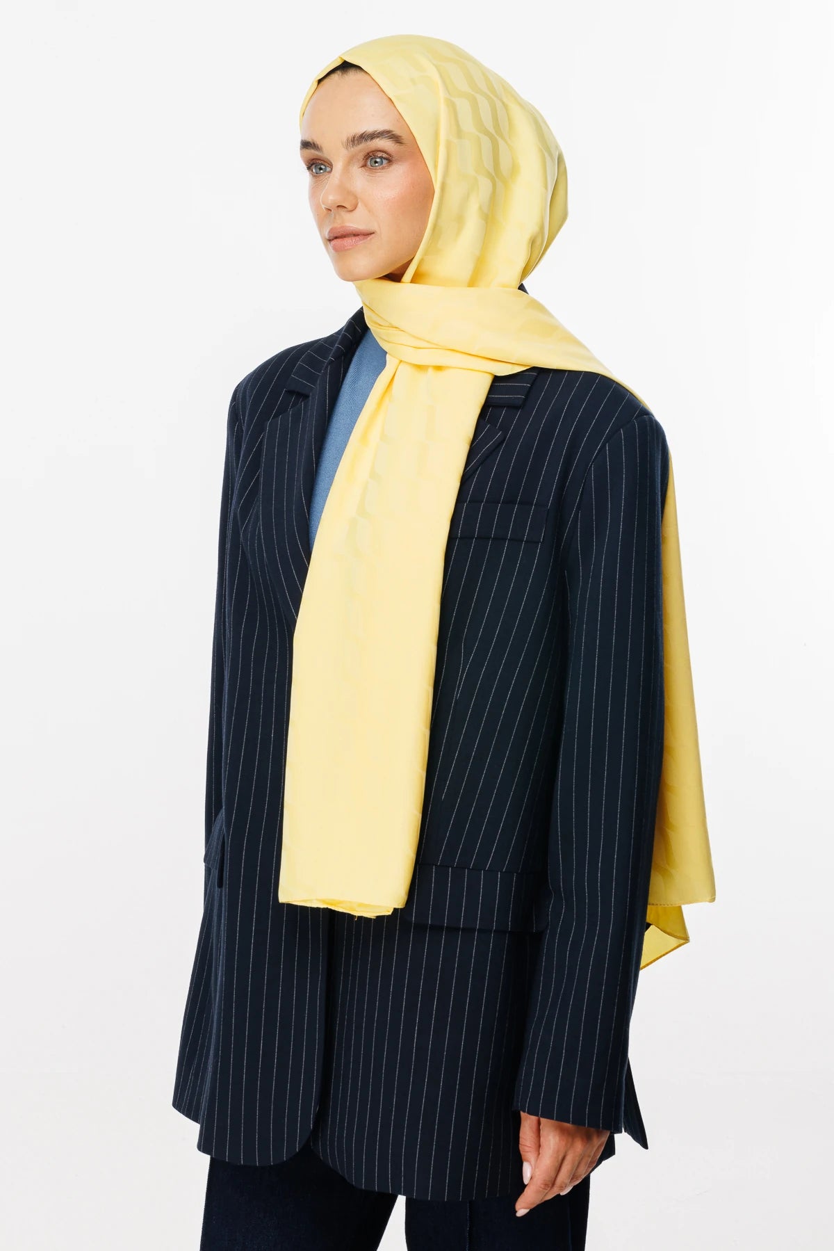 Dalga Desen İpeksi Jakar Şal