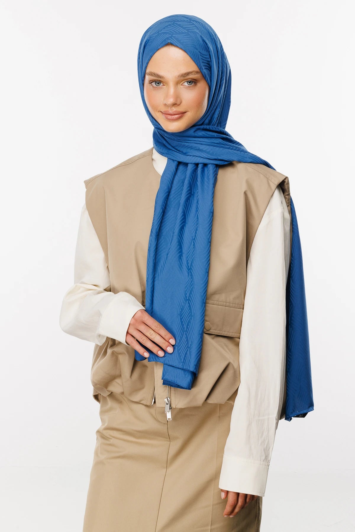 Aura Desen İpeksi Jakar Şal