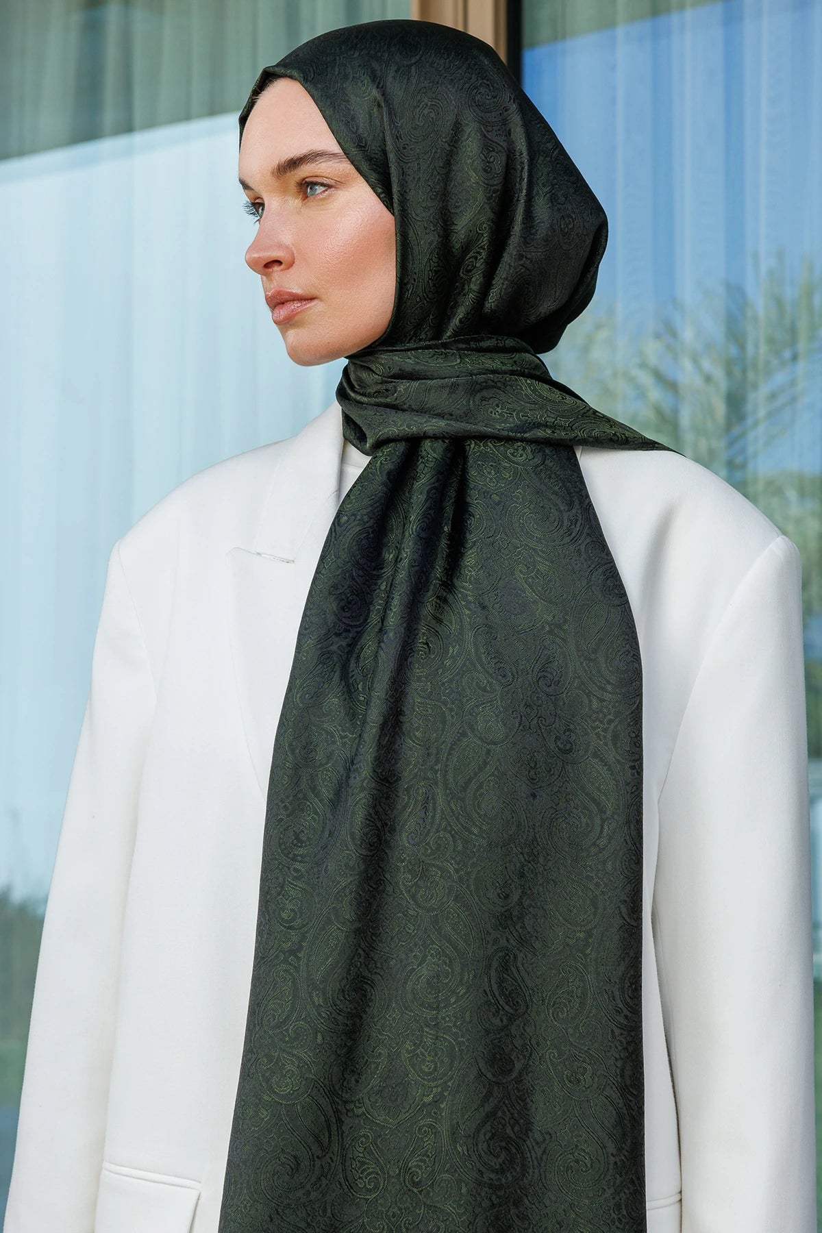 Moren Desen Shine Line Şal