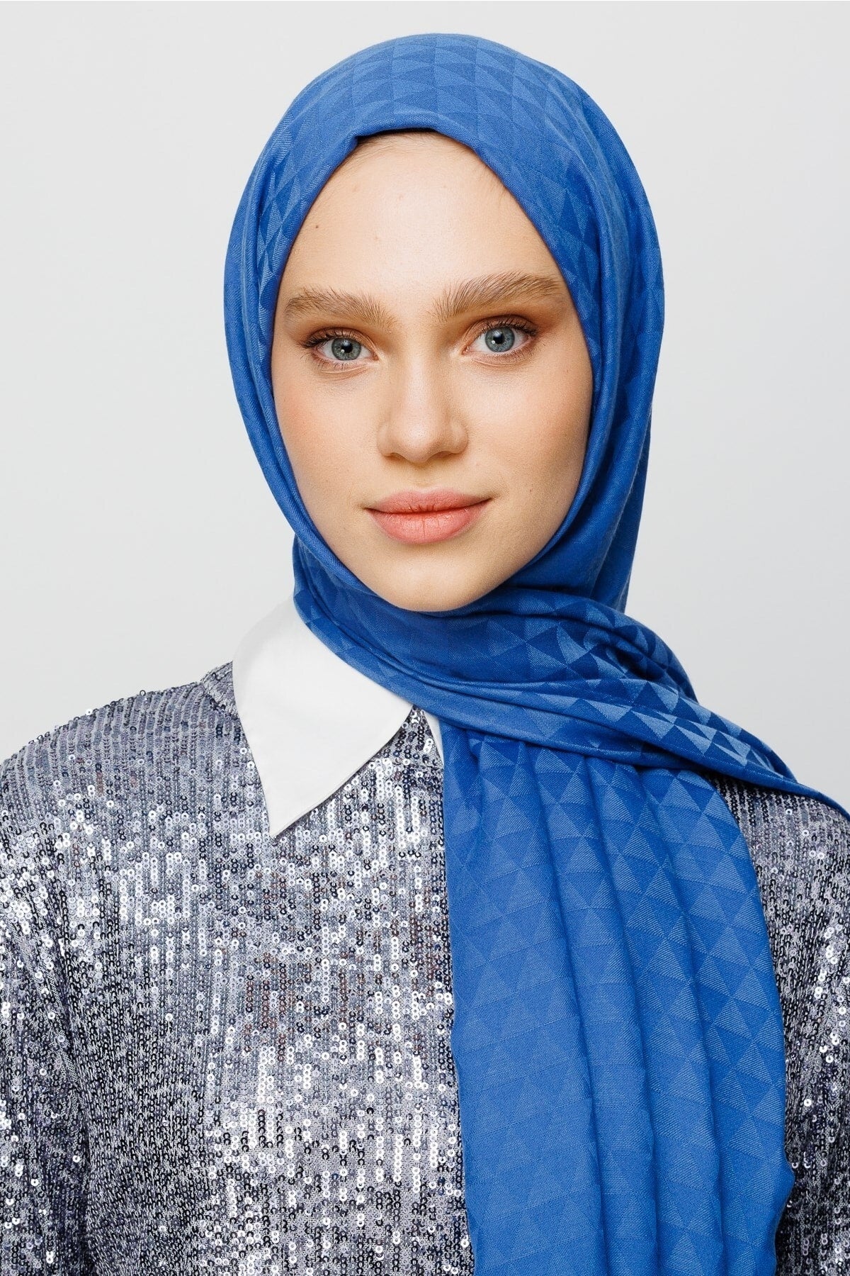 Prizma Desen Pamuk Jakar Şal