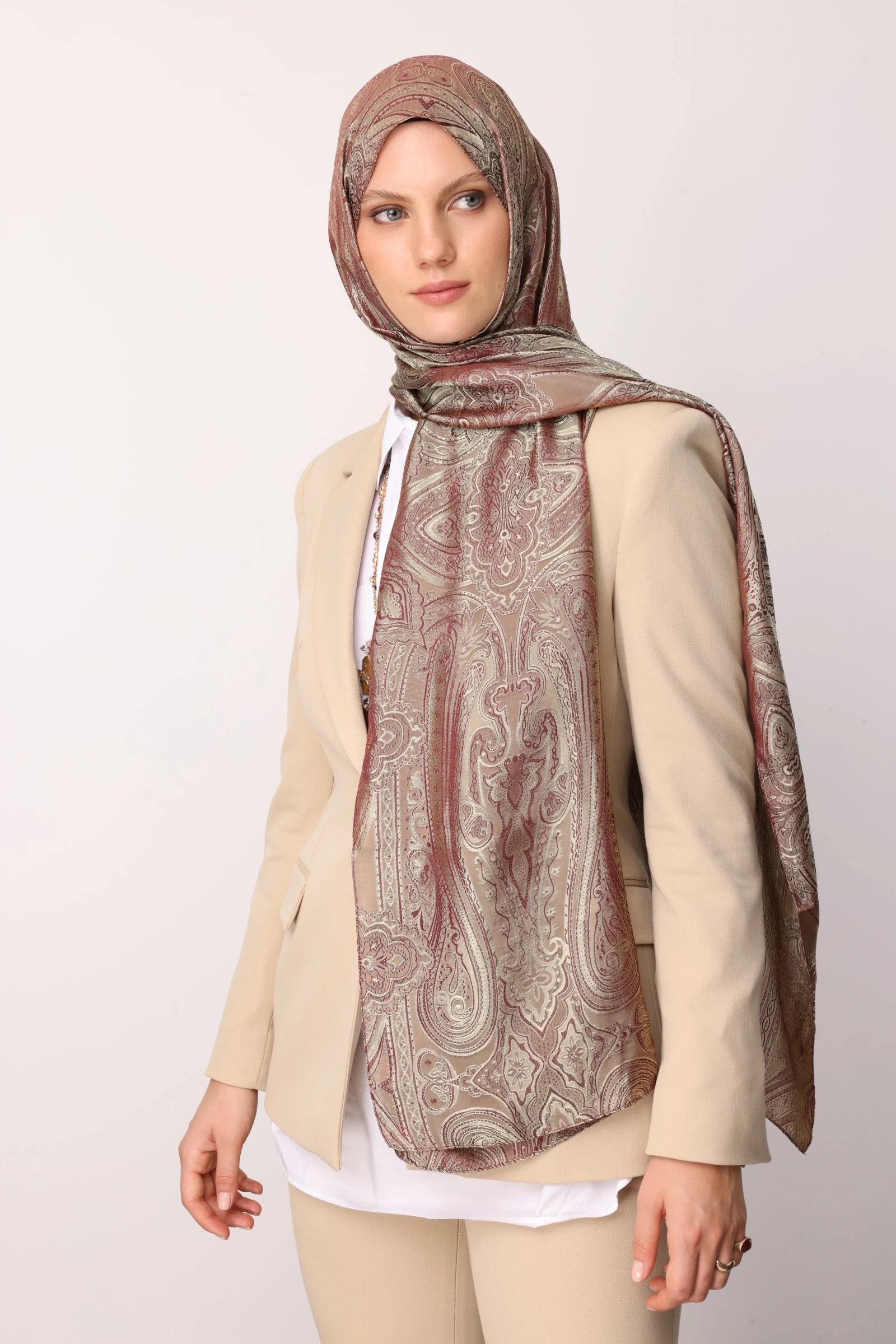 Liva Desen Shine Line Şal