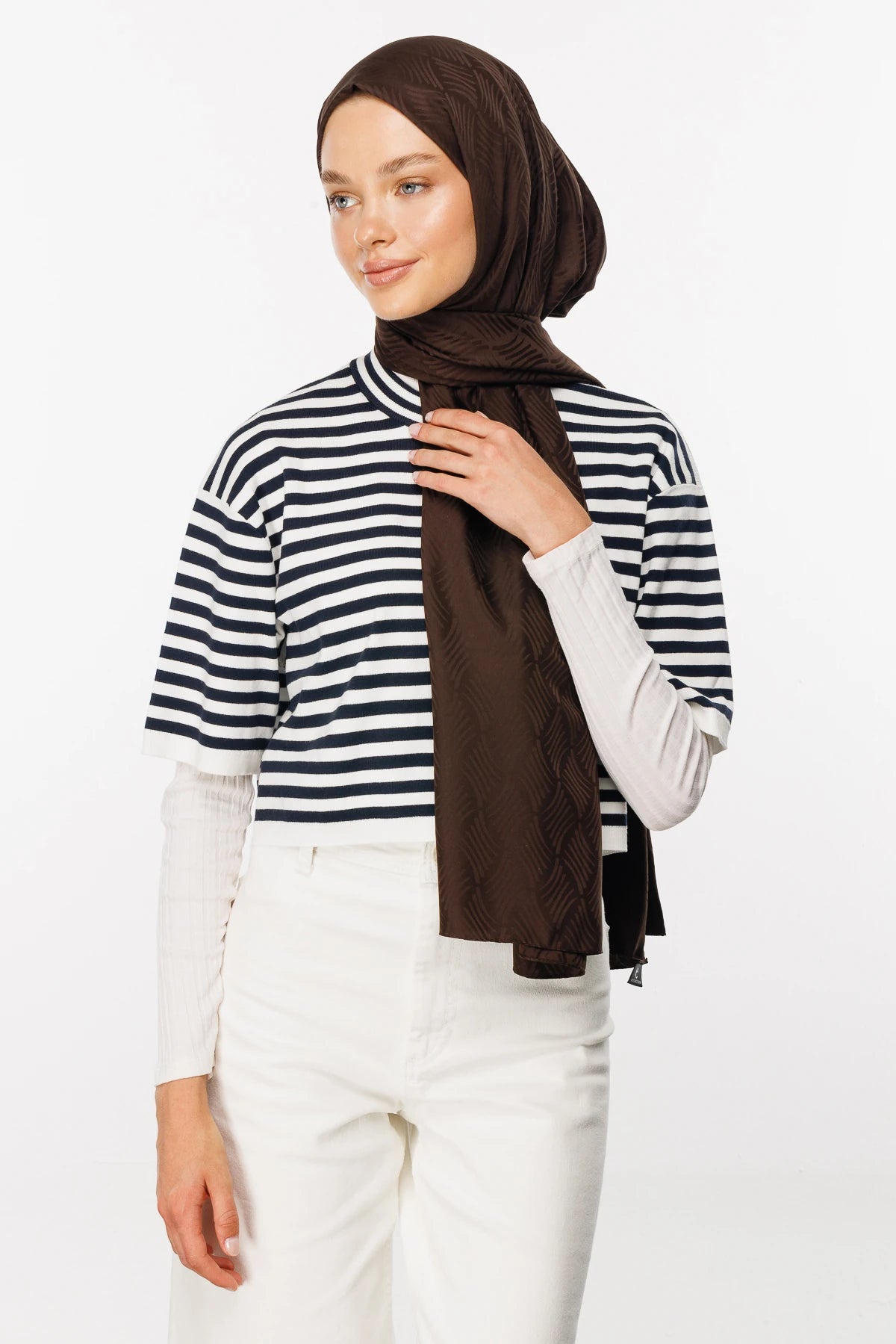 Aura Desen İpeksi Jakar Şal