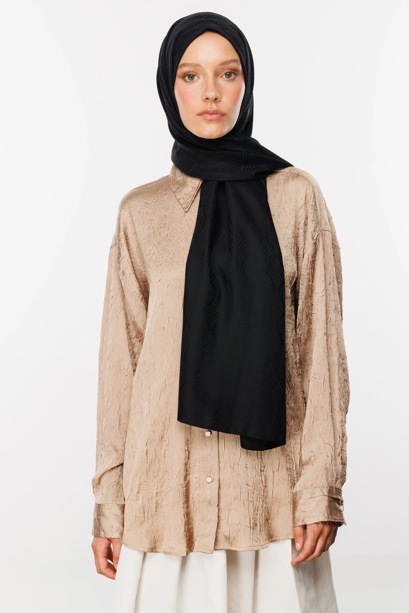 Aura Desen İpeksi Jakar Şal