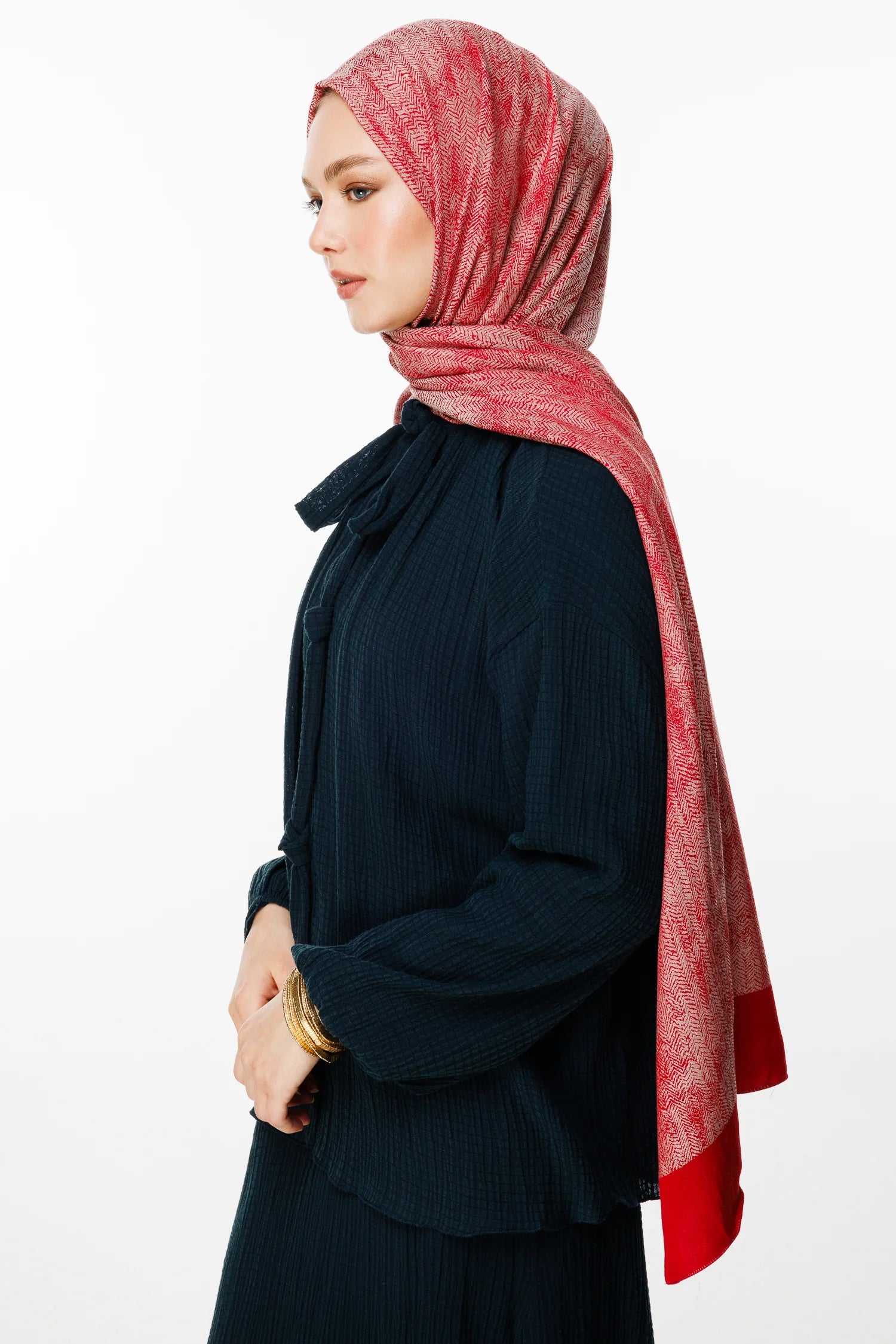 Sahra Desen Çift Taraflı Şal