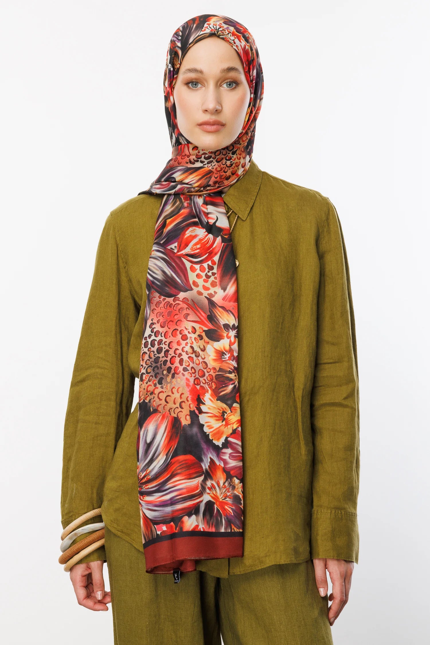 Larin Desen Pamuk Şal