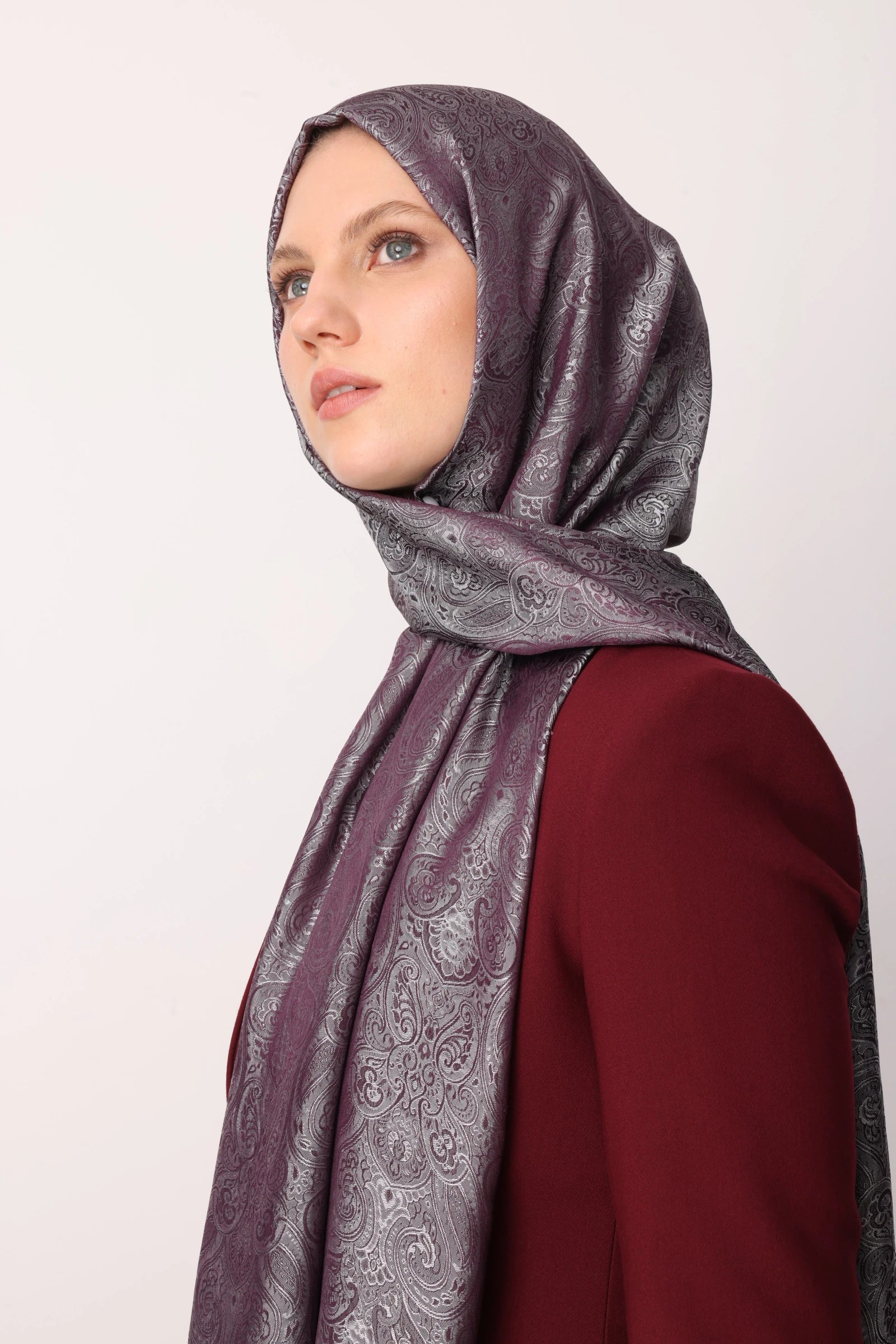 Moren Desen Shine Line Şal