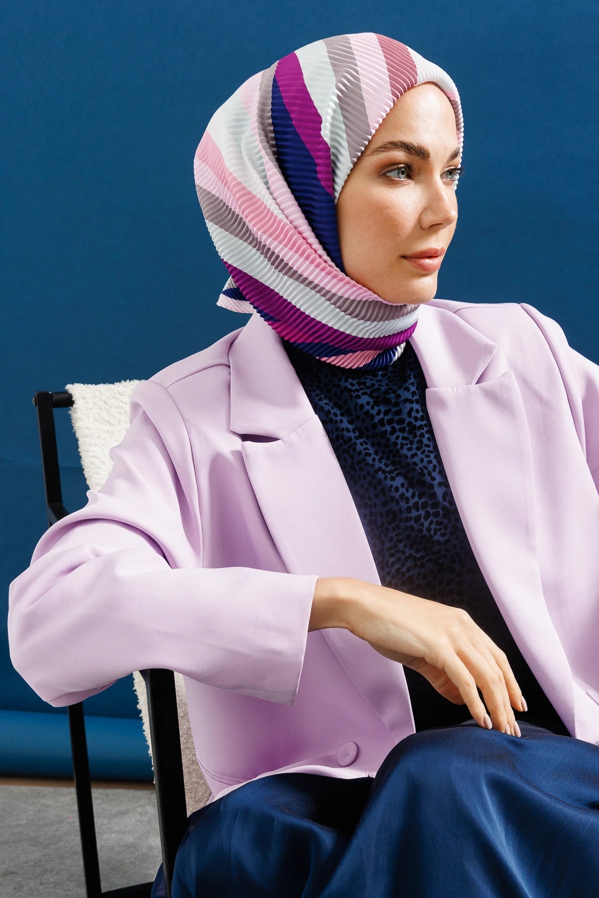 Akra Desen Pilise Eşarp