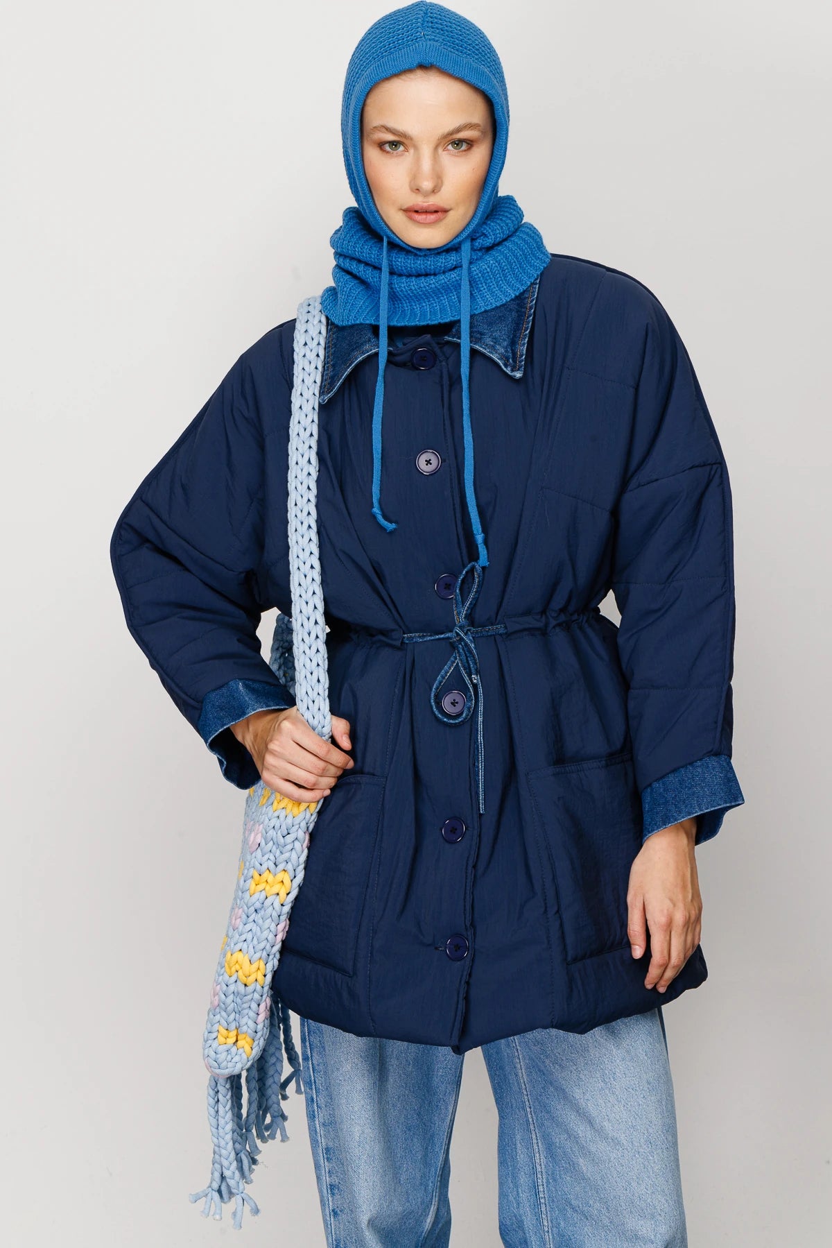 Balaclava Triko Başlık