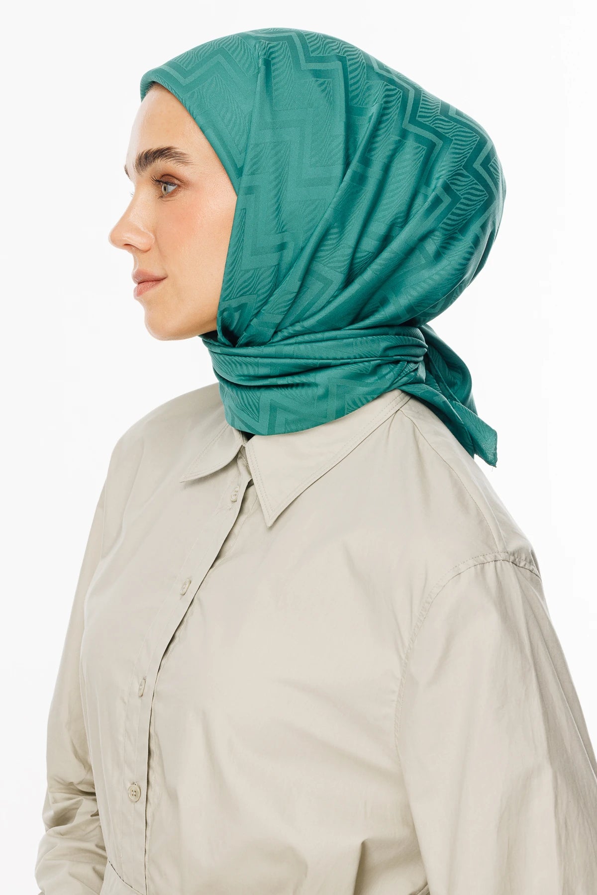 Viora Desen İpeksi Jakar Eşarp