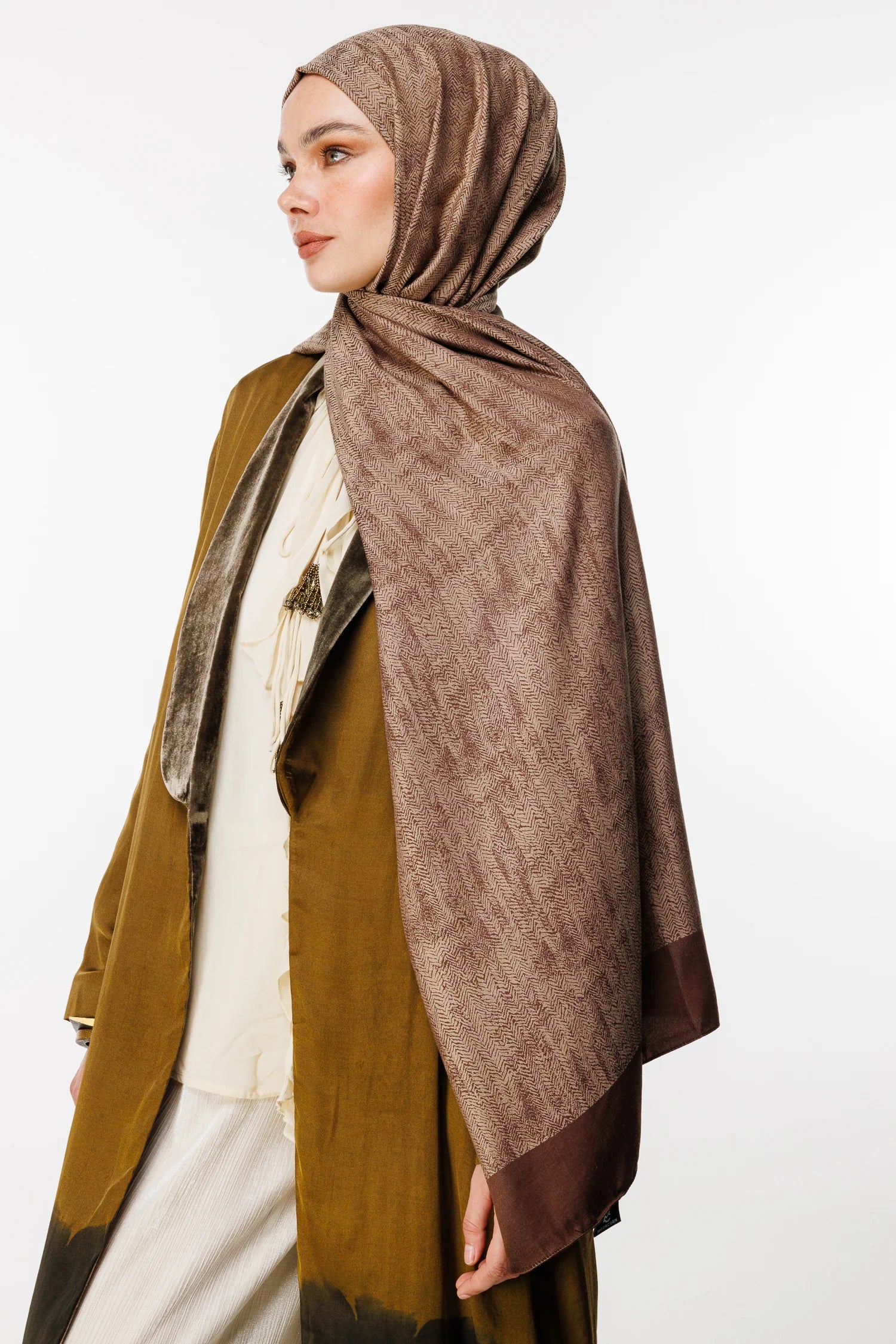 Sahra Desen Çift Taraflı Şal