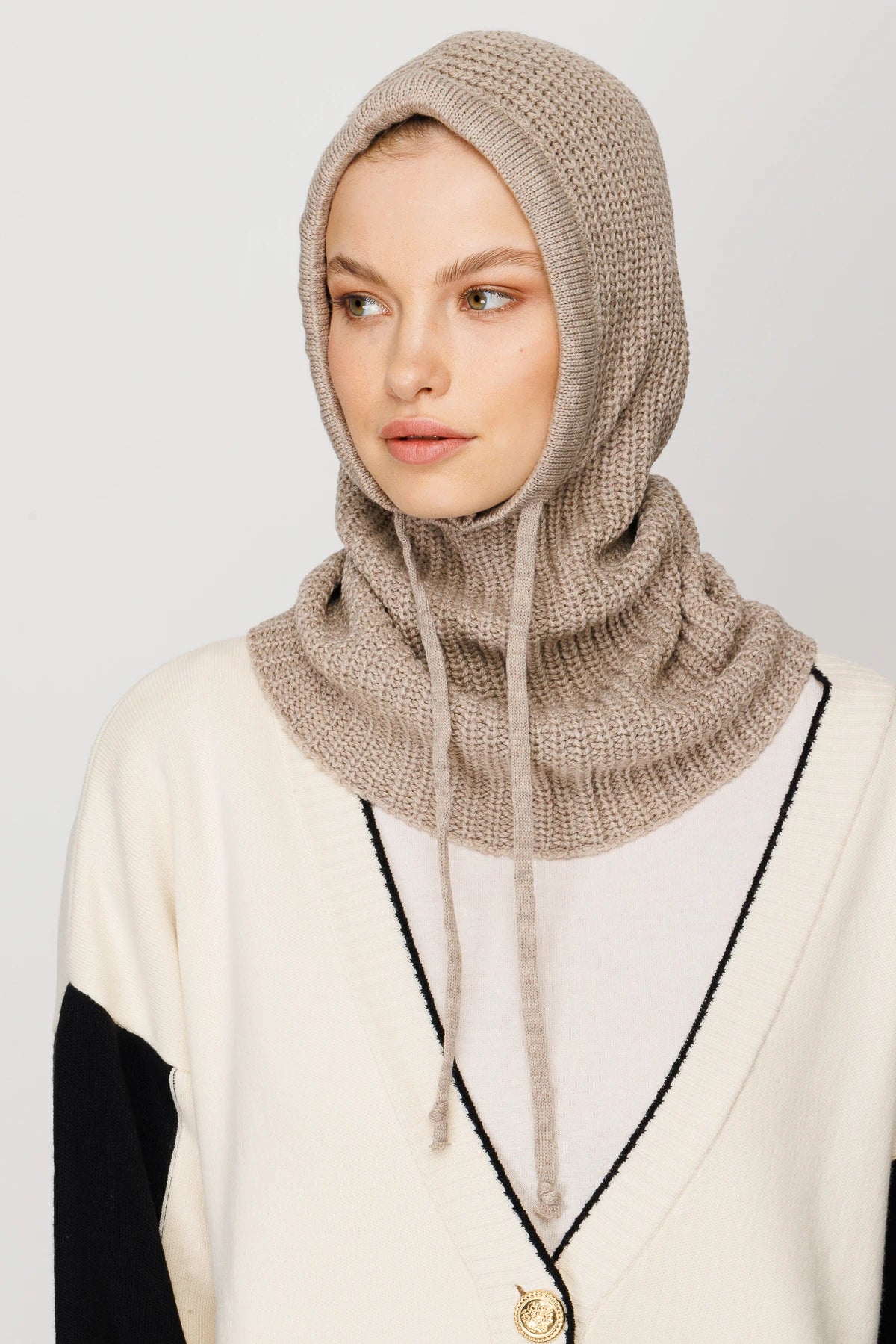 Balaclava Triko Başlık