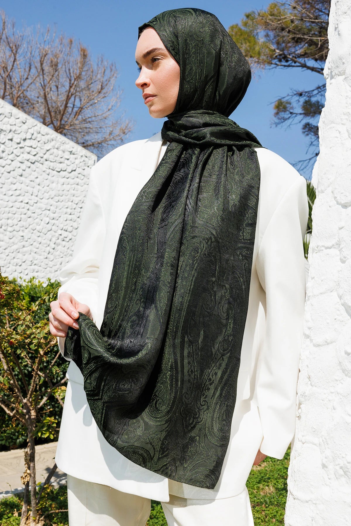 Liva Desen Shine Line Şal