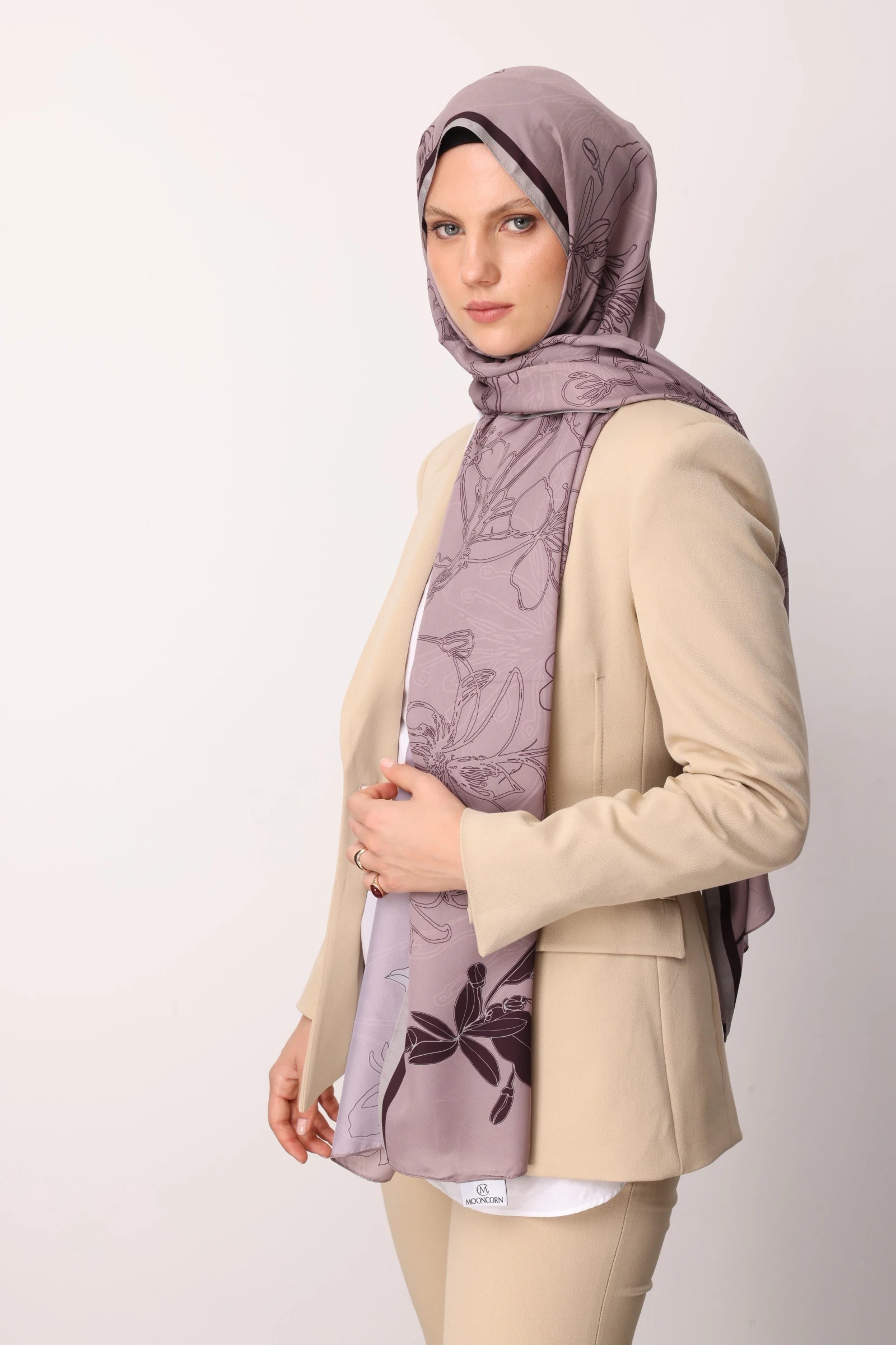 Yekta Desen Sakura İpek Şal