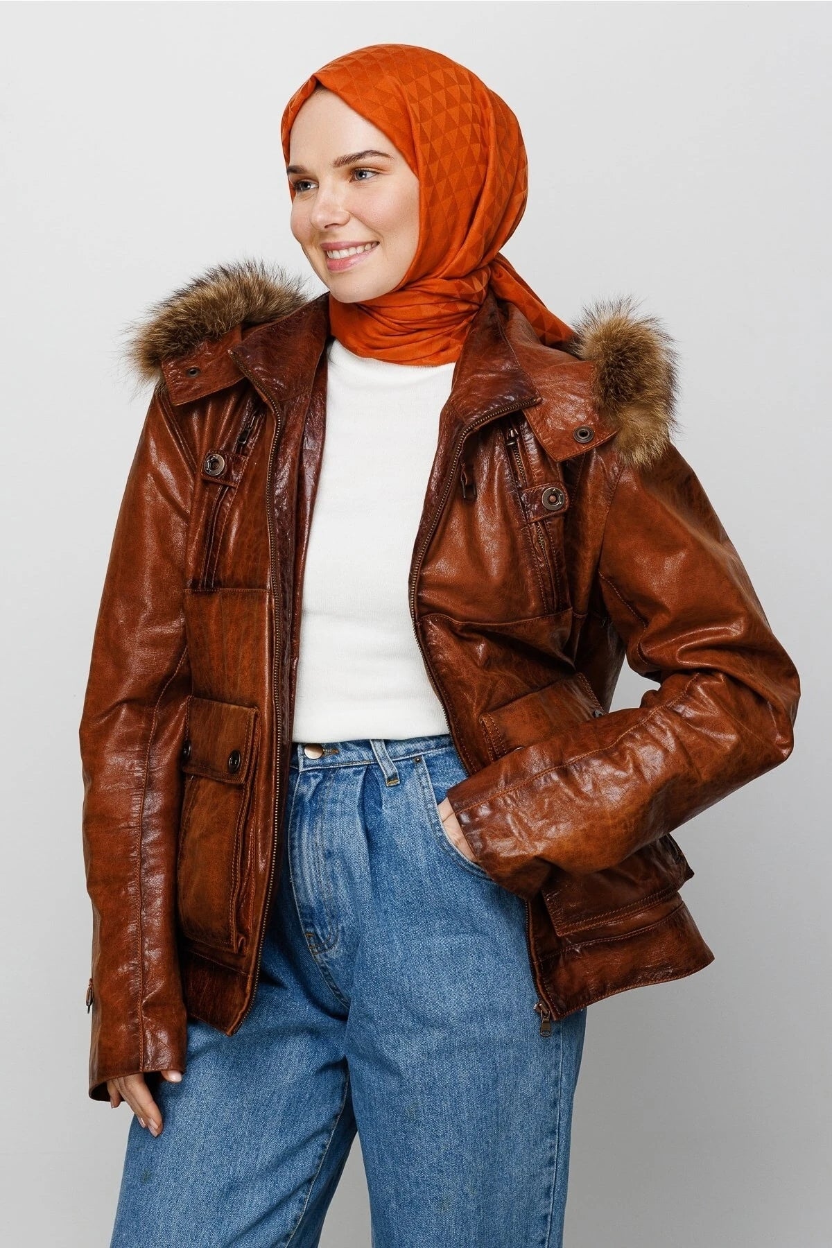 Prizma Desen Pamuk Jakar Şal