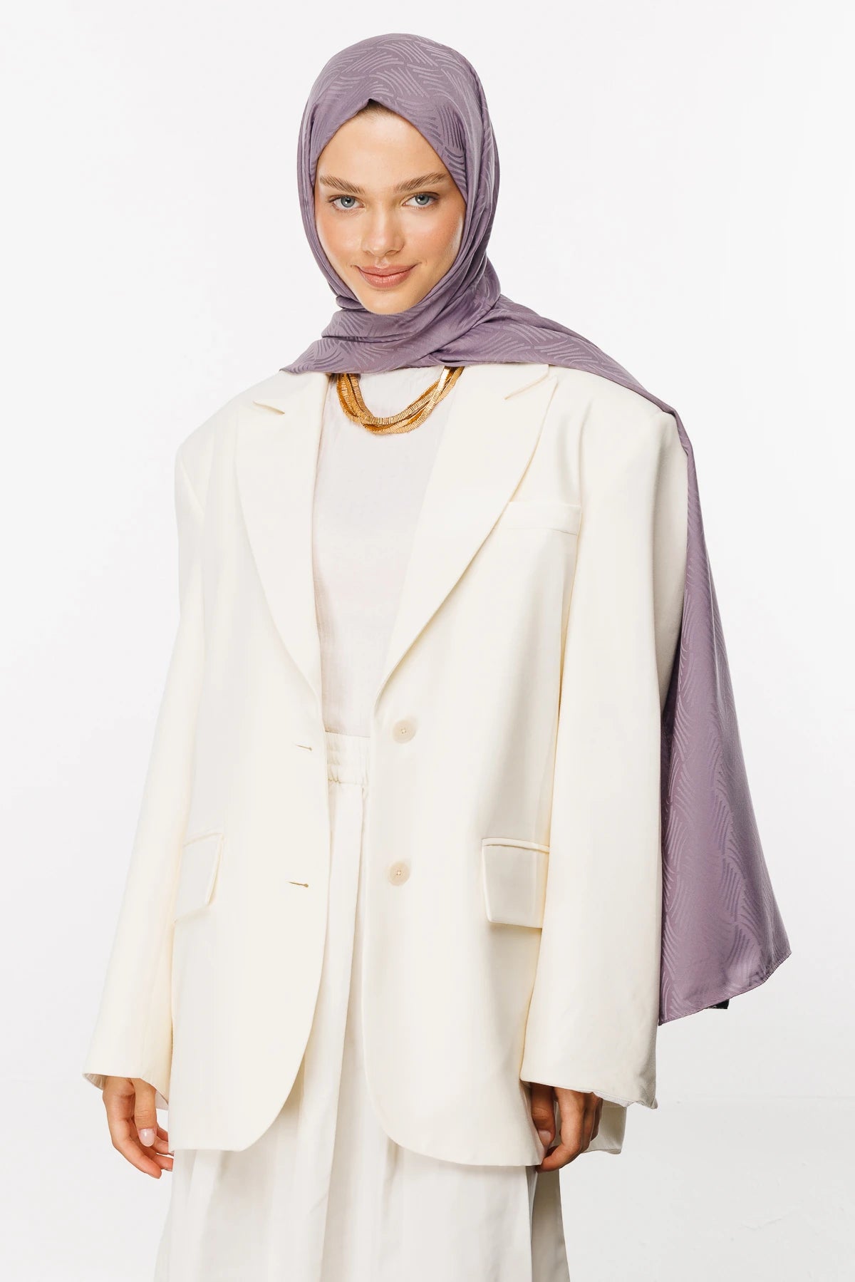 Aura Desen İpeksi Jakar Şal