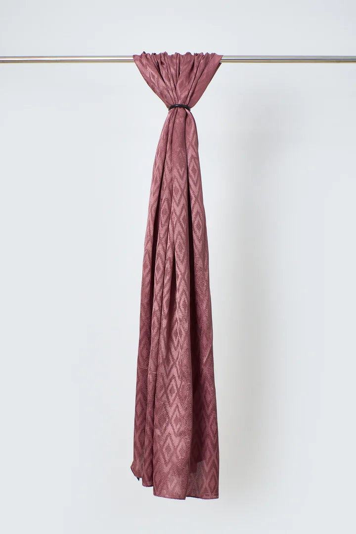 Karo Desen Parlak Jakar Şal