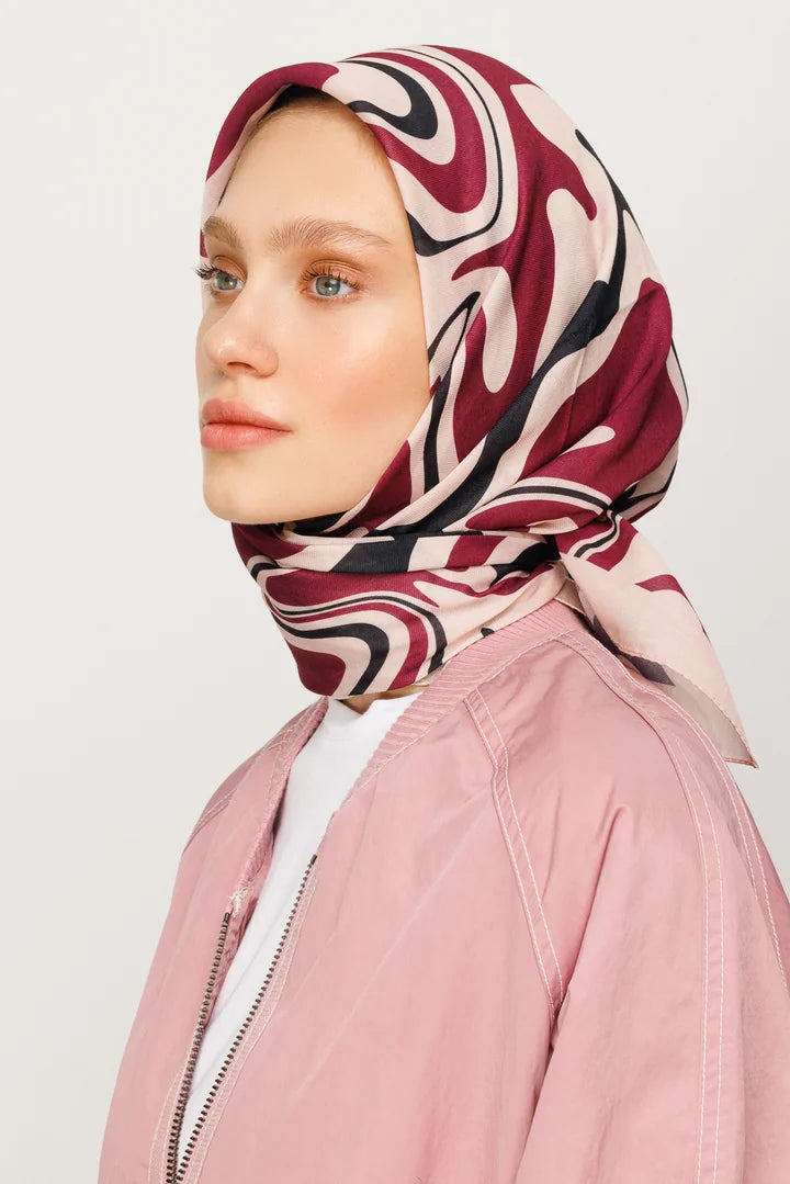 Mira Desen Dijital Soft Eşarp