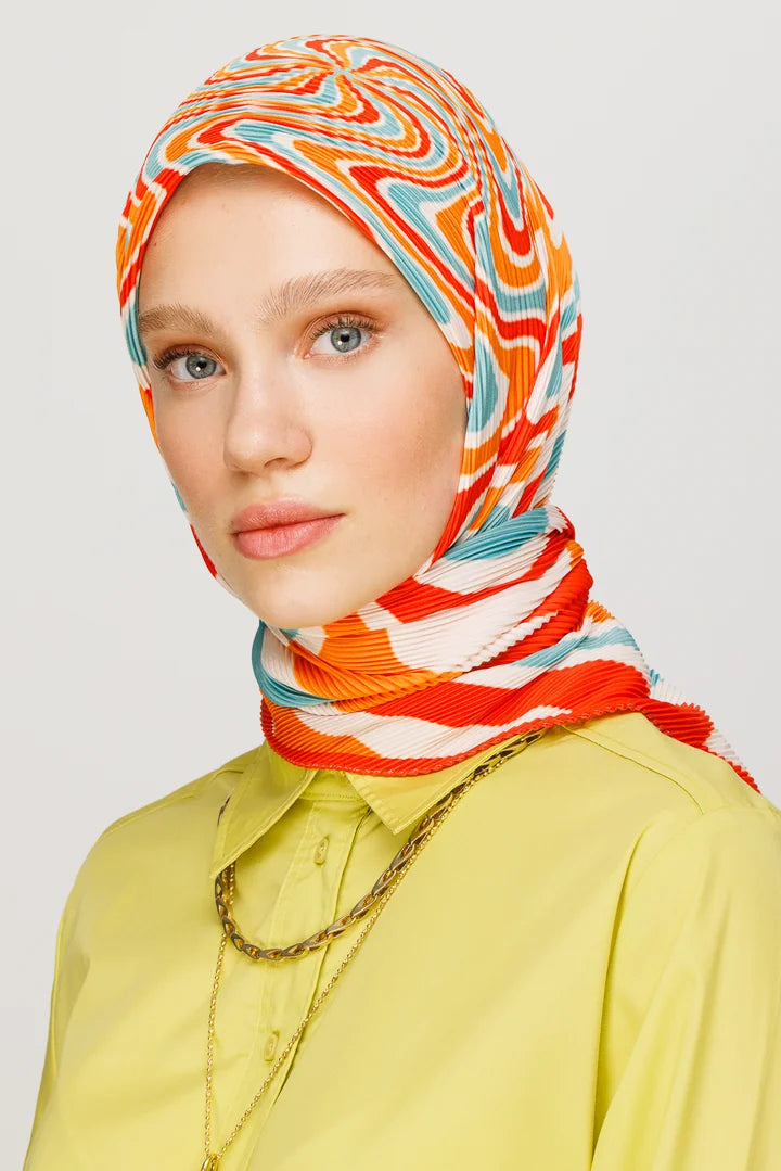 Mira Desen Pilise Eşarp