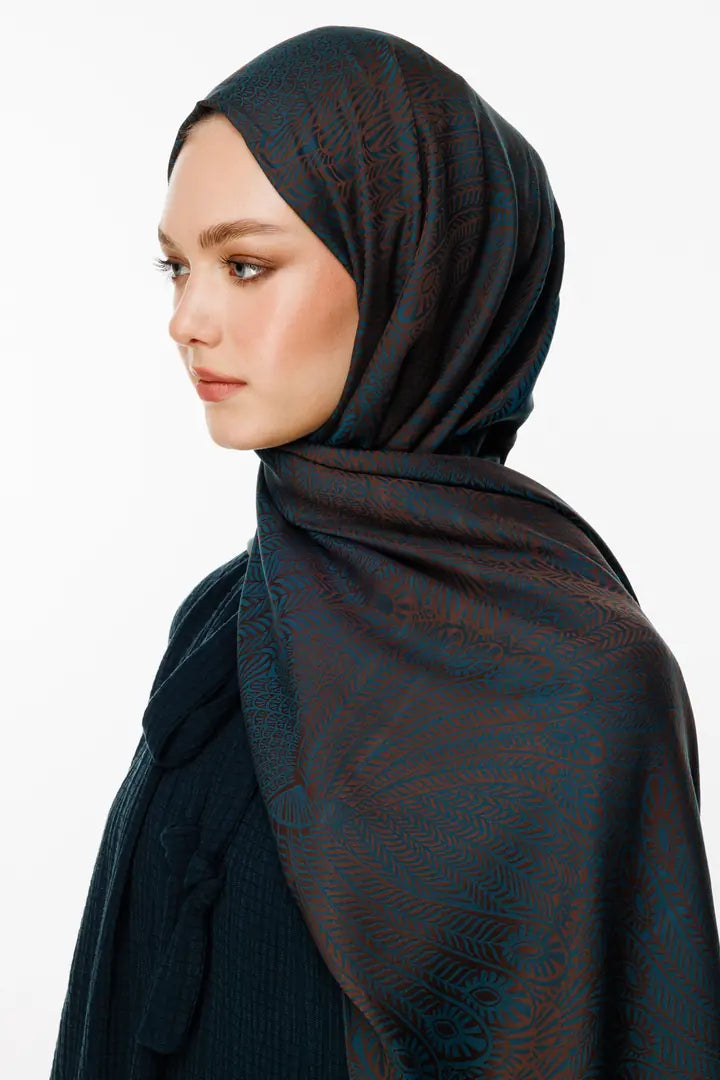 Mayra Desen Çift Taraflı Şal