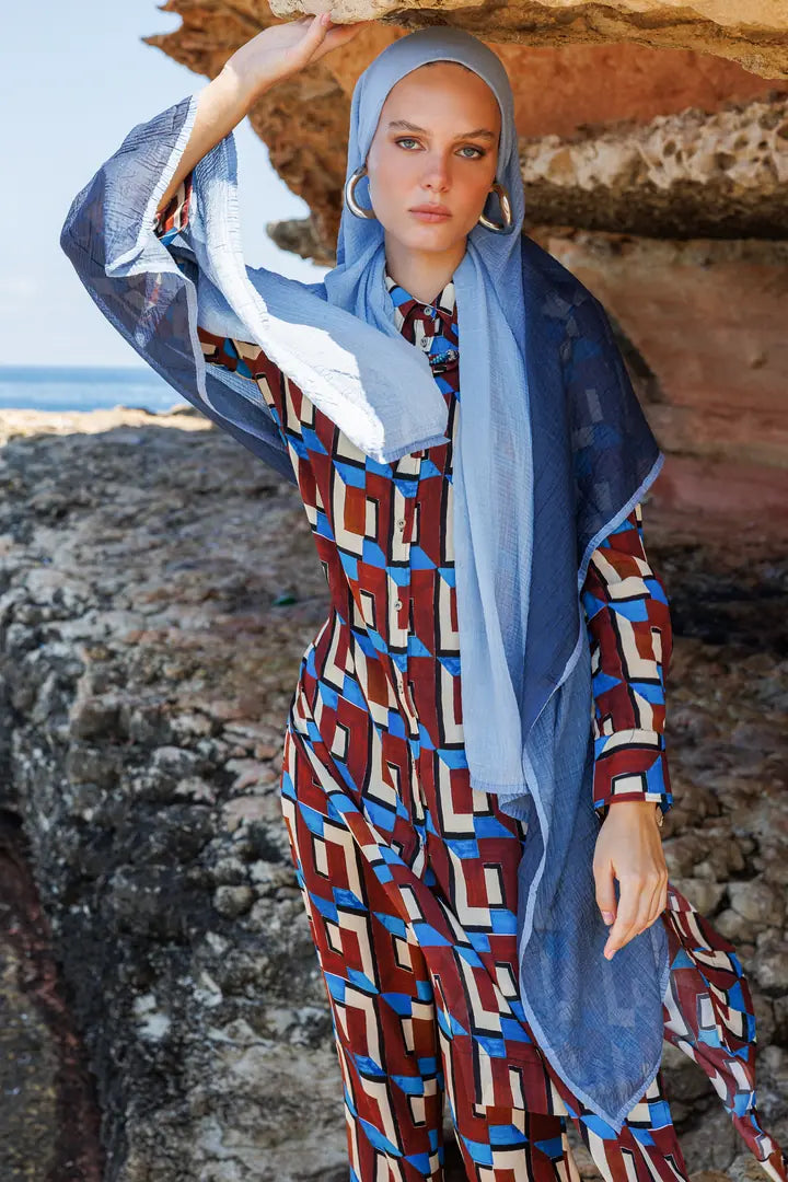 Degrade Müslin Şal