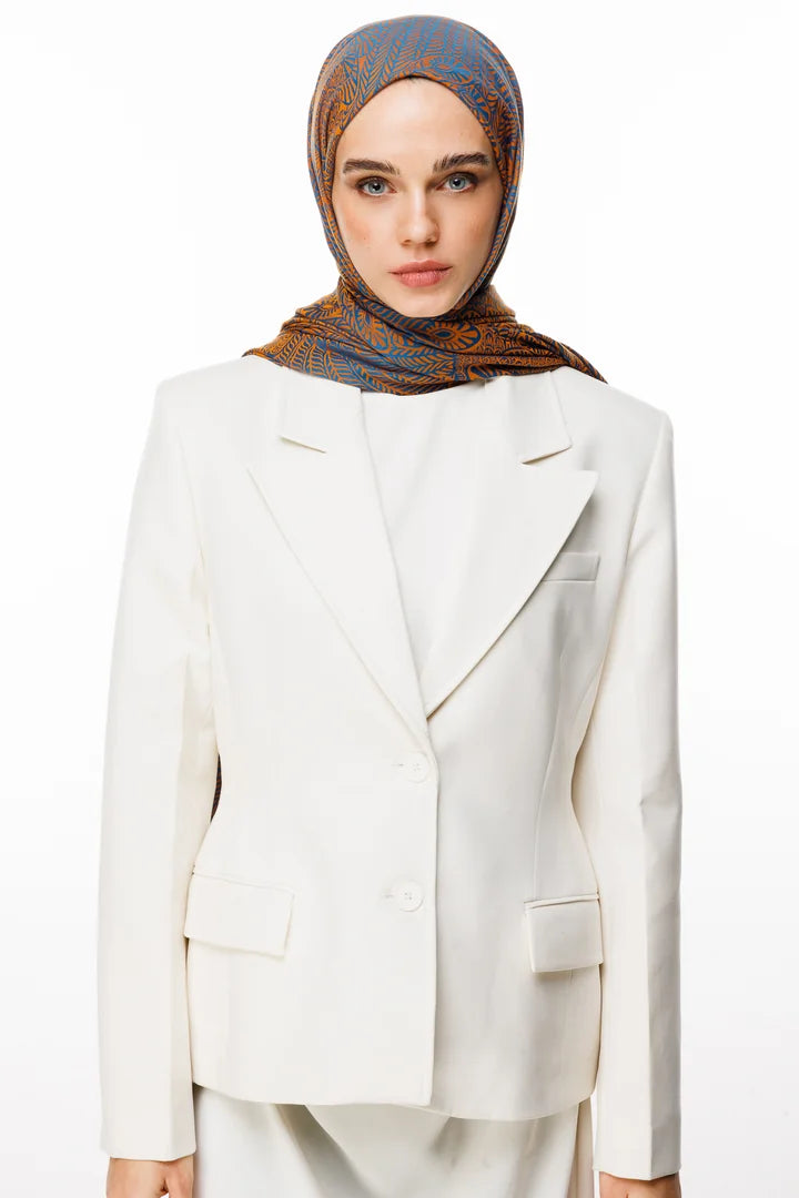 Mayra Desen Çift Taraflı Şal