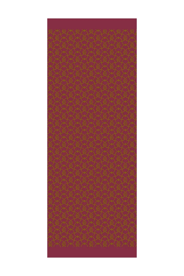 Marrakech Desen Çift Taraflı Şal