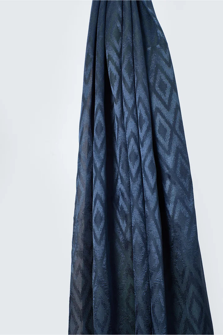 Karo Desen Parlak Jakar Şal